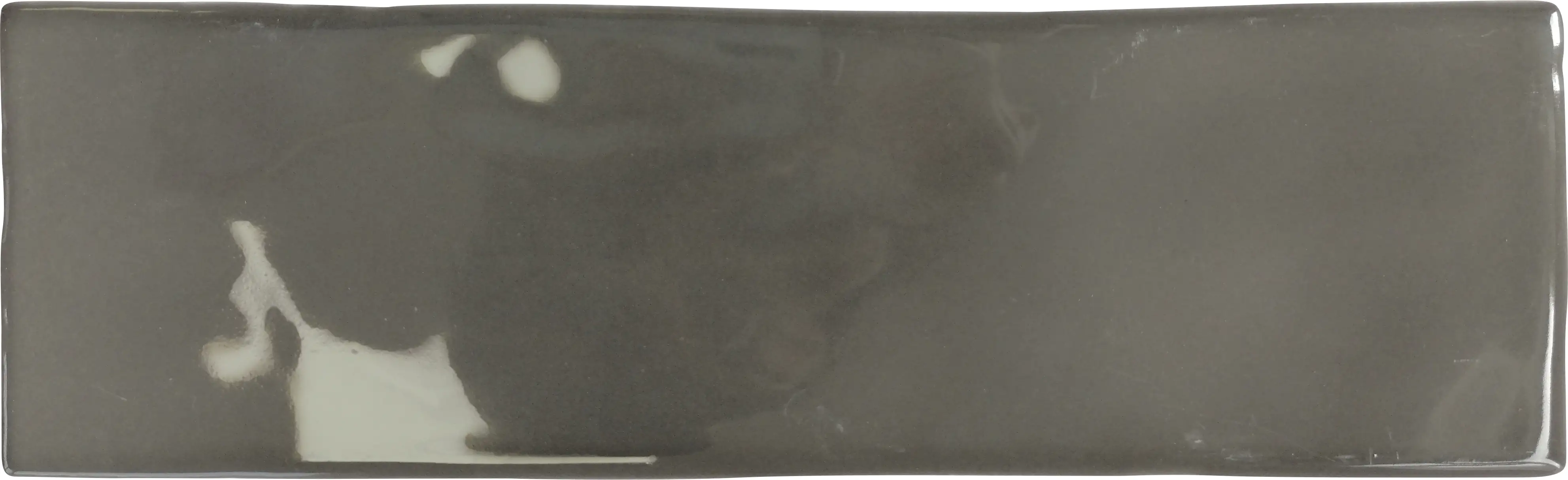 Wandfliese Borgo 6,5 x 20 cm anthrazit glanz