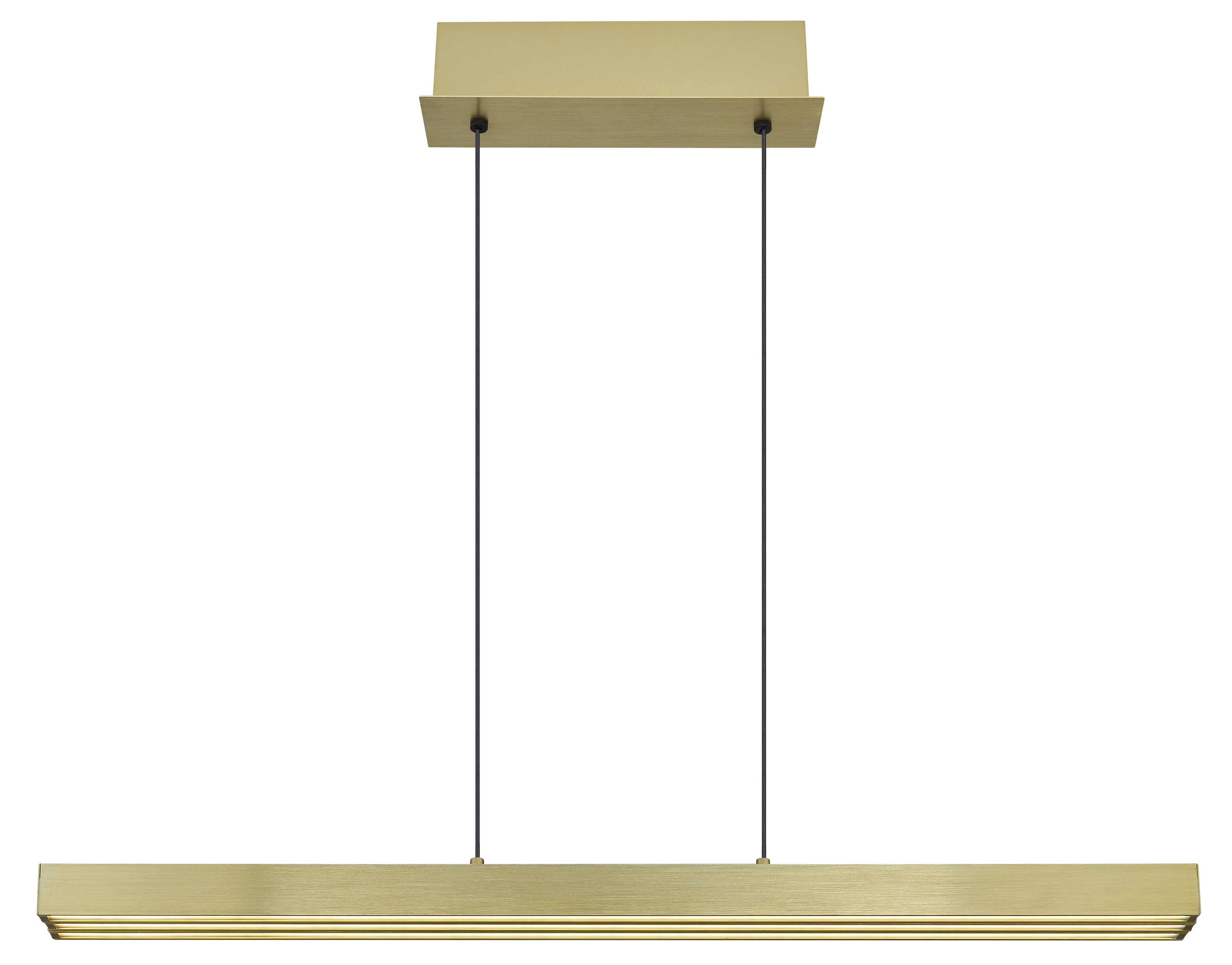 Globo Hängeleuchte Ethan 150 x 150 cm messingfarben antik