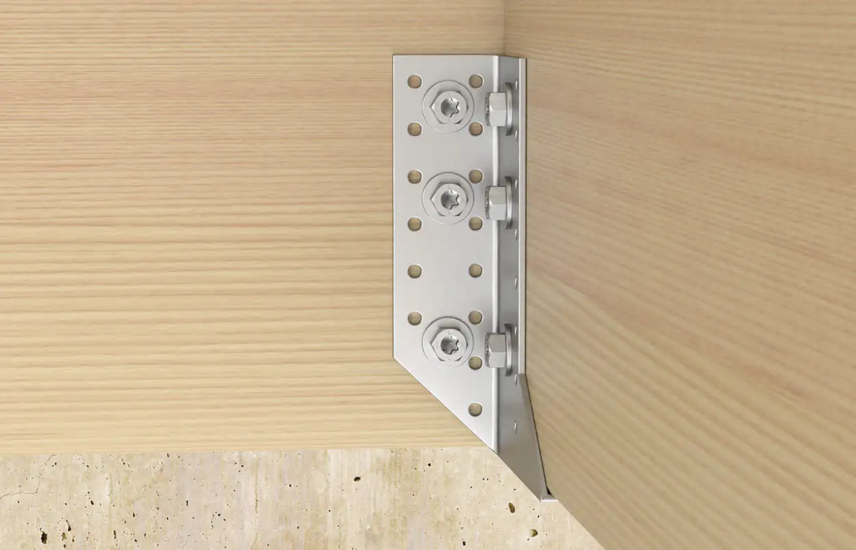 Fischer Holzbauschrauben 6,0 x 100 mm TX 30 Sechskant Vollgewinde 30 Stück