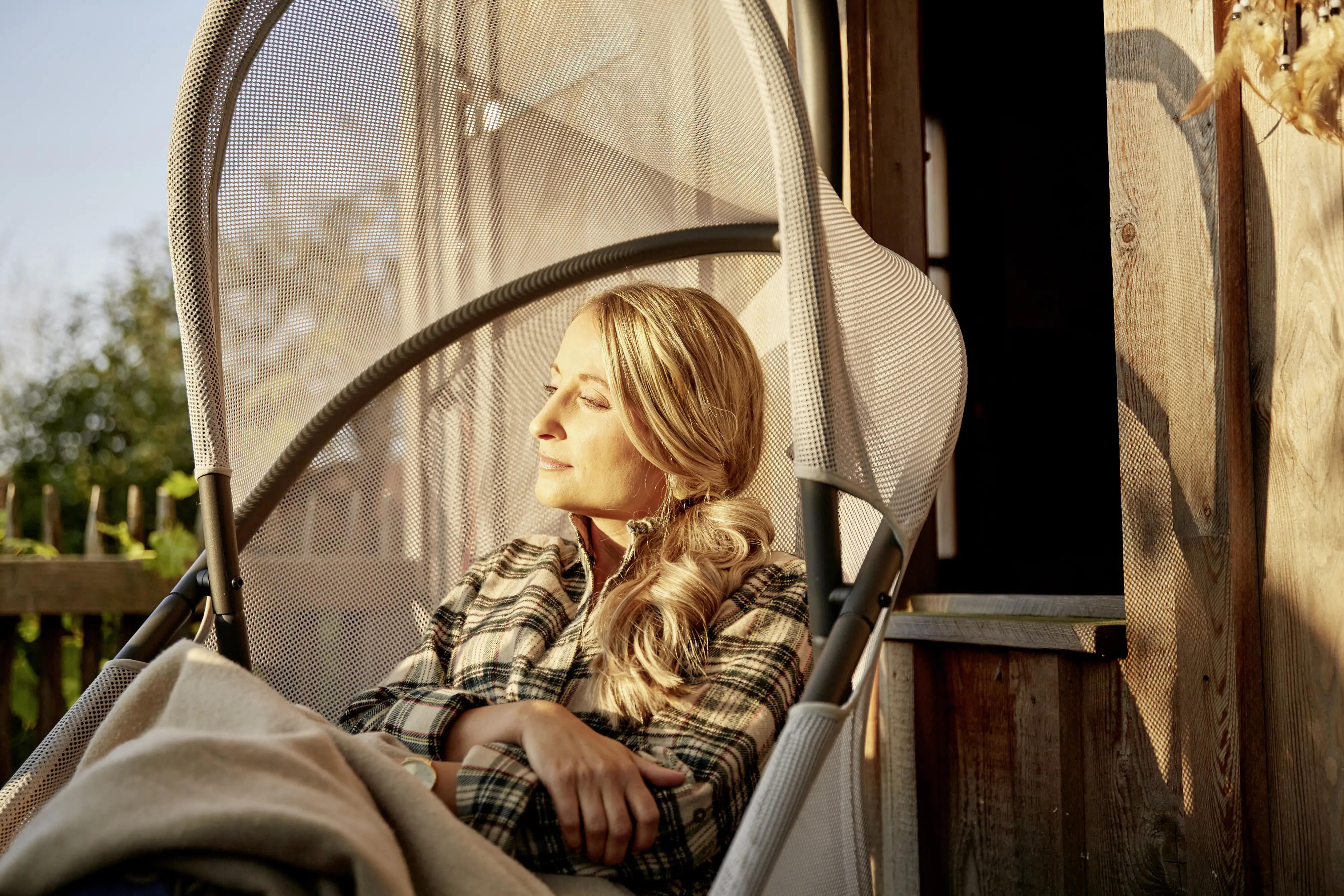 Siena Garden Hängesessel Yobaya Easy Grey