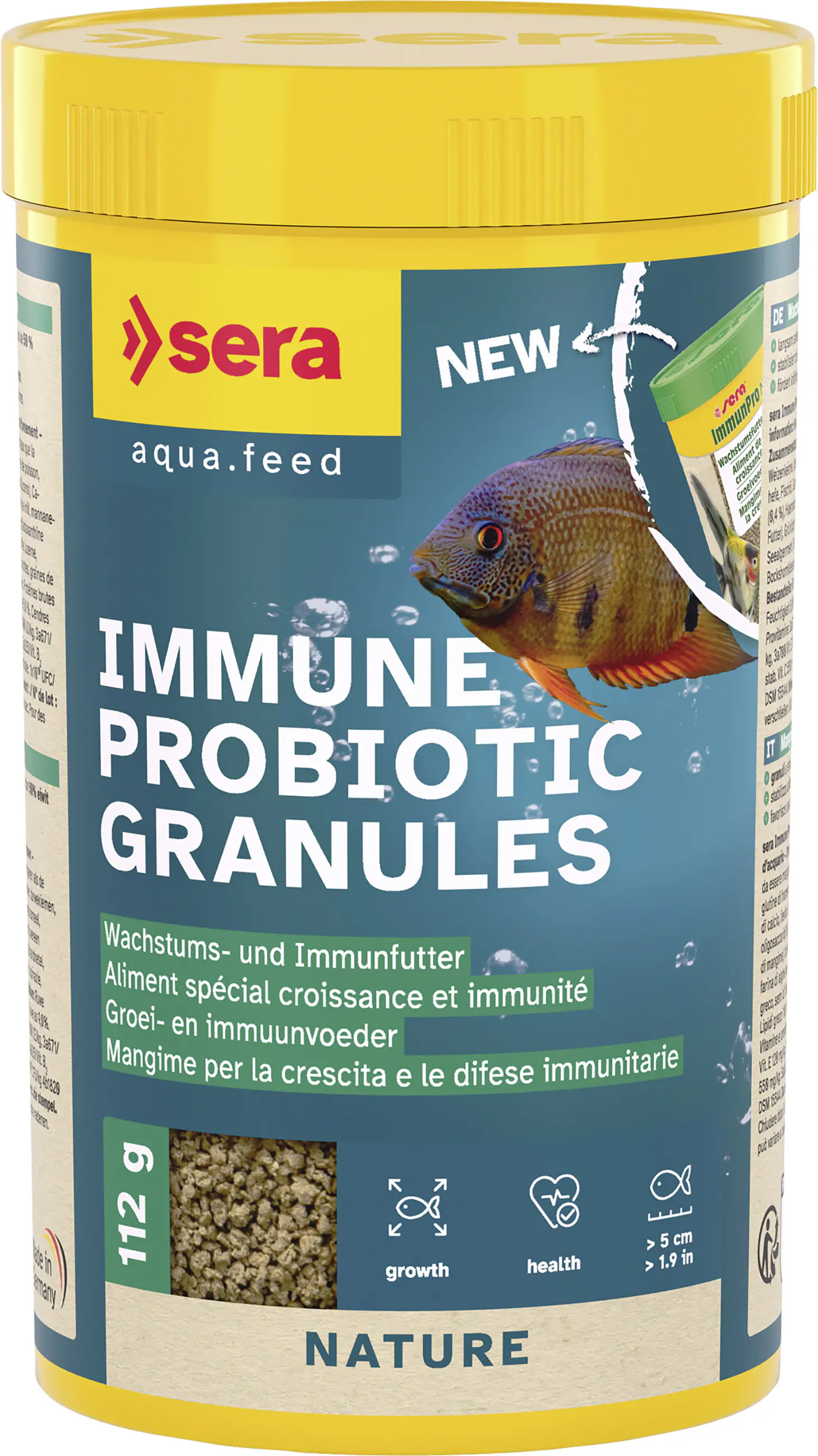 Sera Fischfutter Immune Probiotic Granules 250 ml Sera Fischfutter Immune Probiotic Granules 250 ml