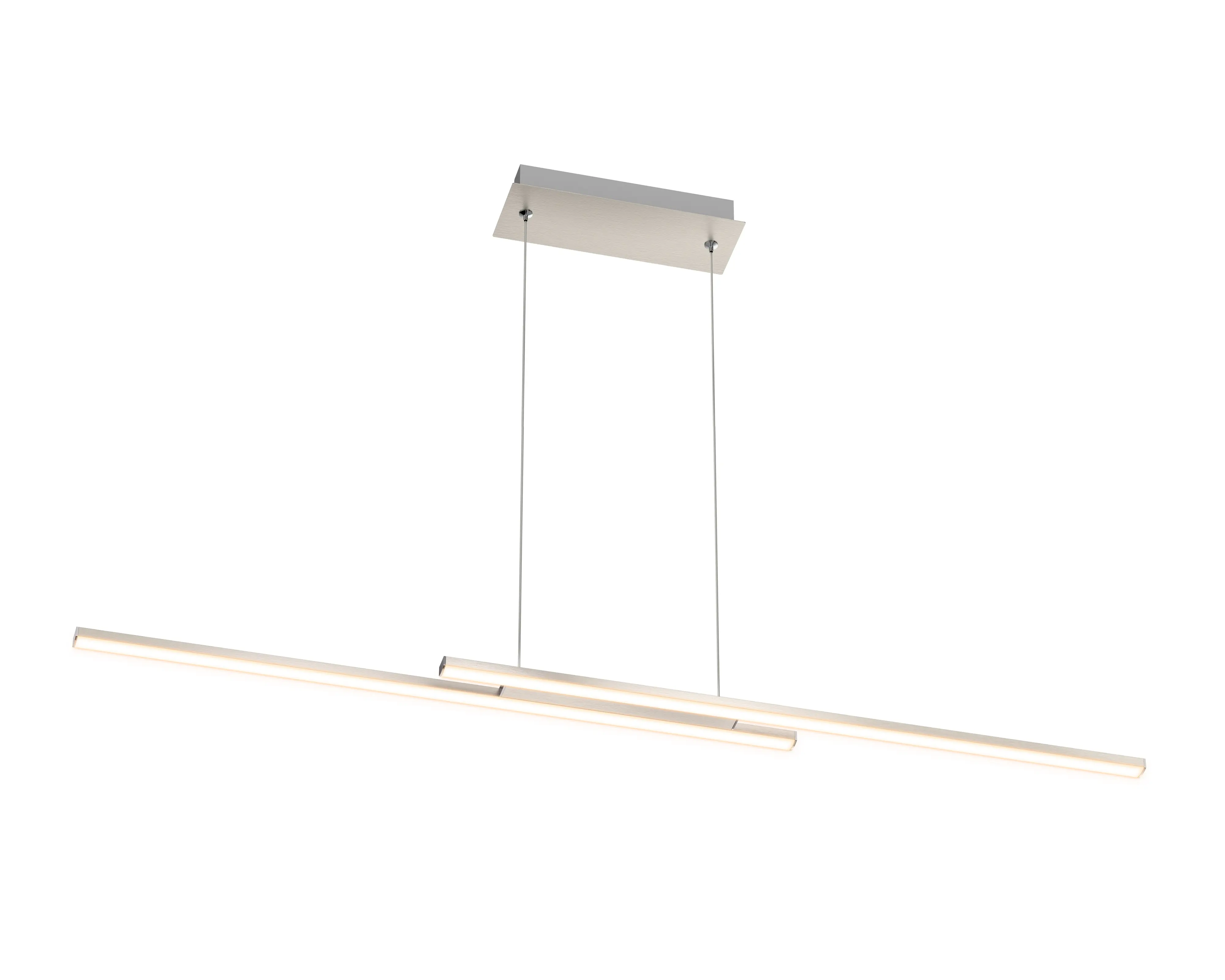 LED Pendelleuchte Nora silber 105 cm warmweiß LED Pendelleuchte Nora silber 105 cm warmweiß