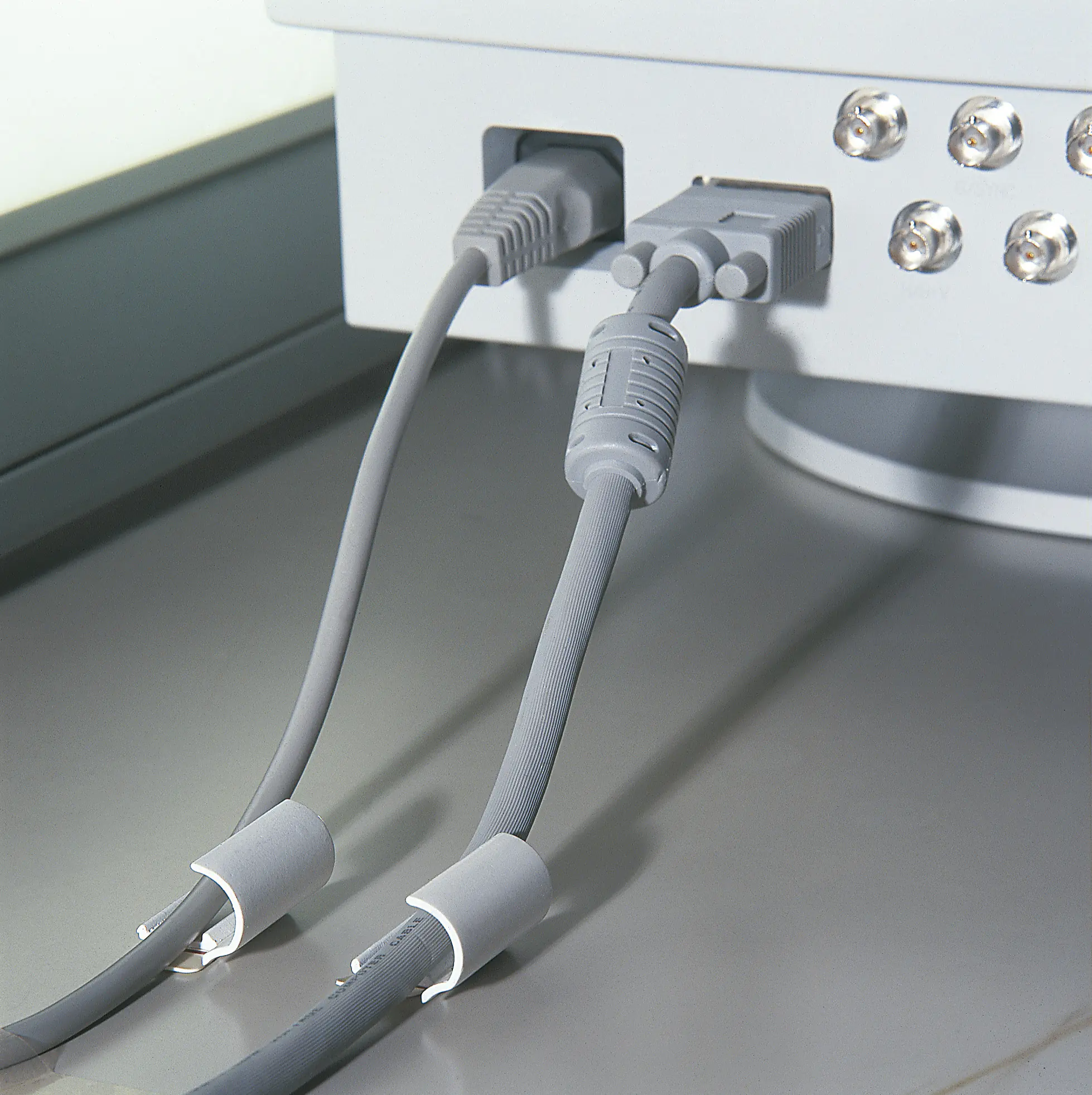 tesa Powerstrips Kabel Clip weiß