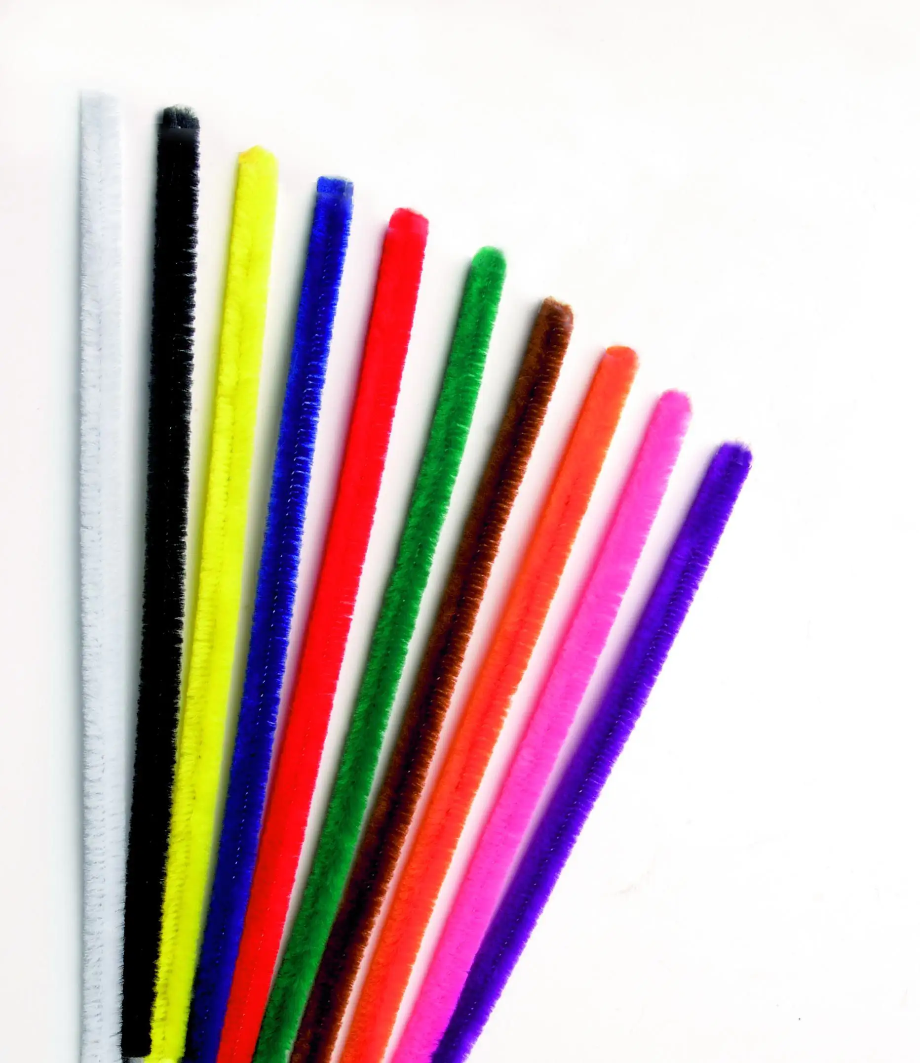 Glorex Biegeplüsch bunt 10 Stück