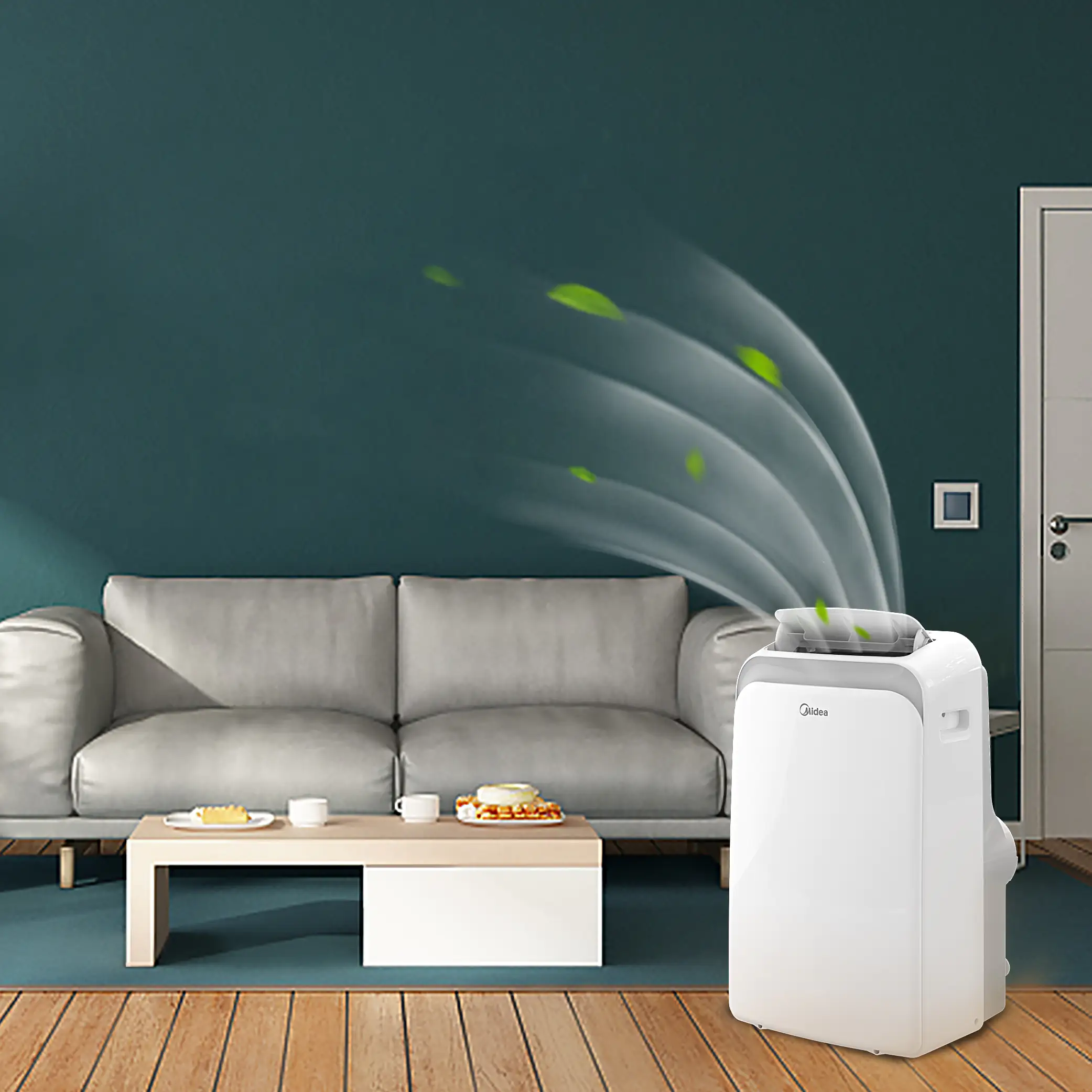 Midea Mobiles Klimagerät 9.000 BTU / 5,33 m², WiFi