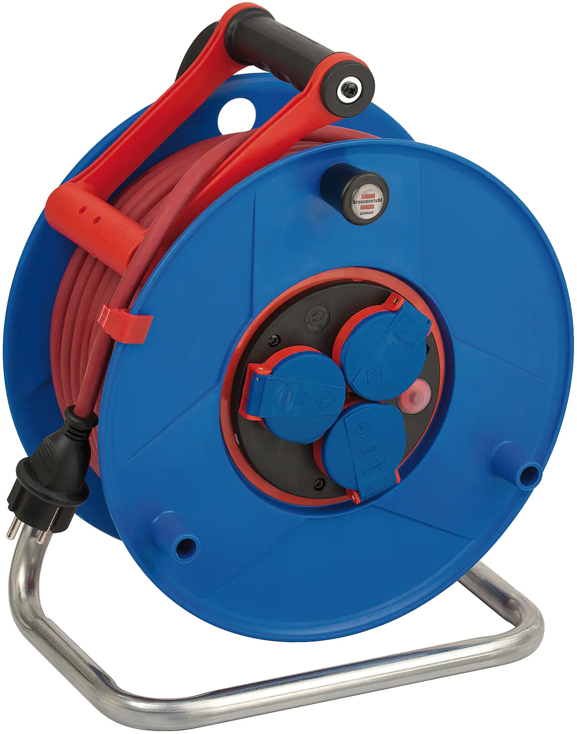 Brennenstuhl Gewerbe Kabeltrommel Außen 40m H07RN-F 3G1,5, rot
