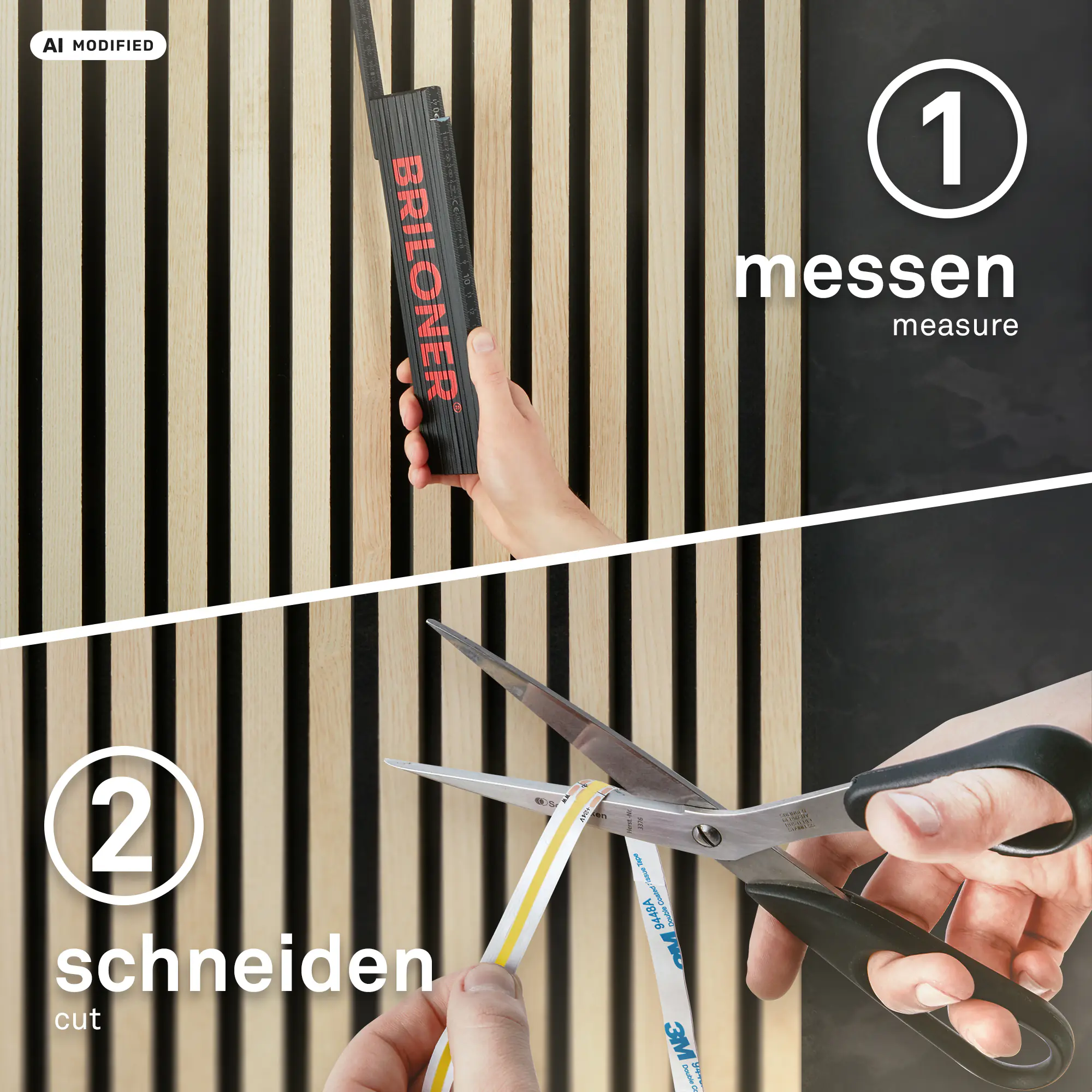 Briloner LED-Streifen Pimp your Panel Erweiterungsset  2,6 m 15,6 W warmweiß RGB