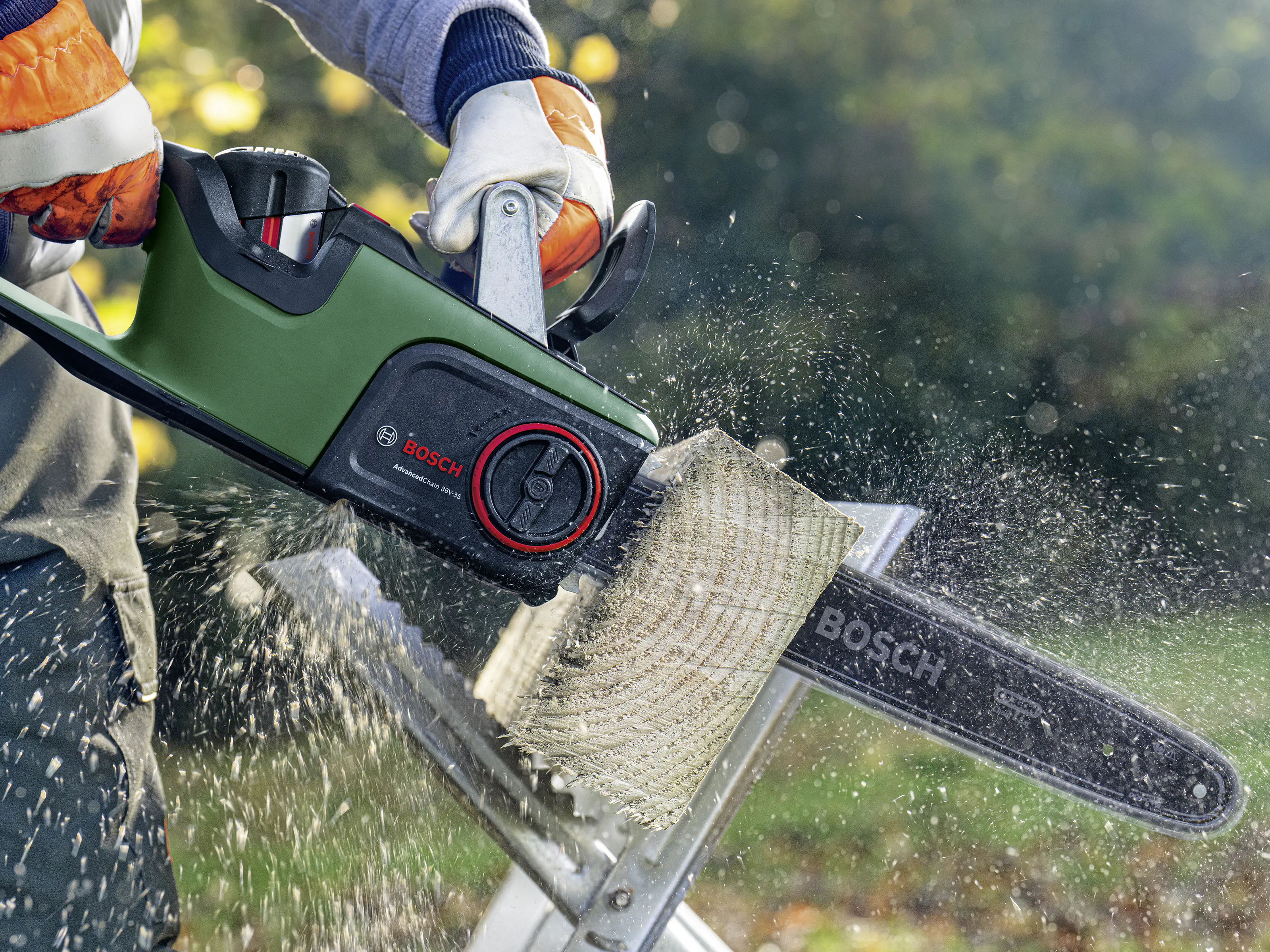 Bosch Akku-Kettensäge AdvancedChain 36V Solo