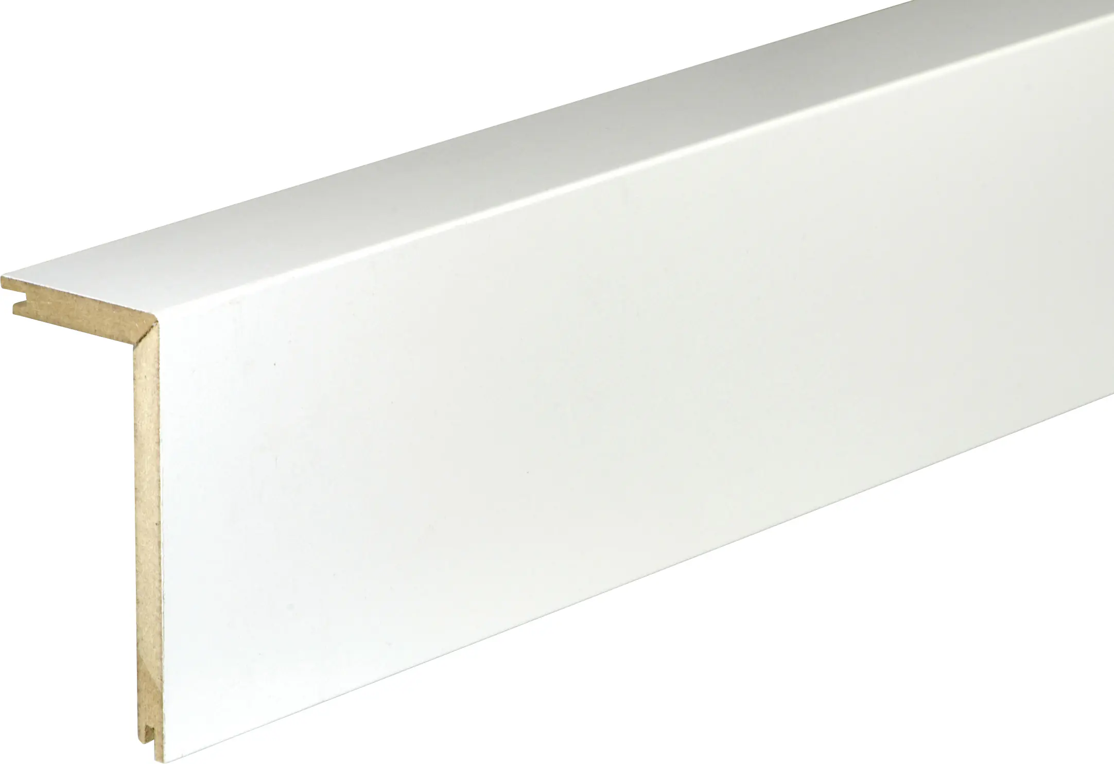 FN Neuhofer Rohrsockelleiste 240 cm 91 x 41 mm weiß