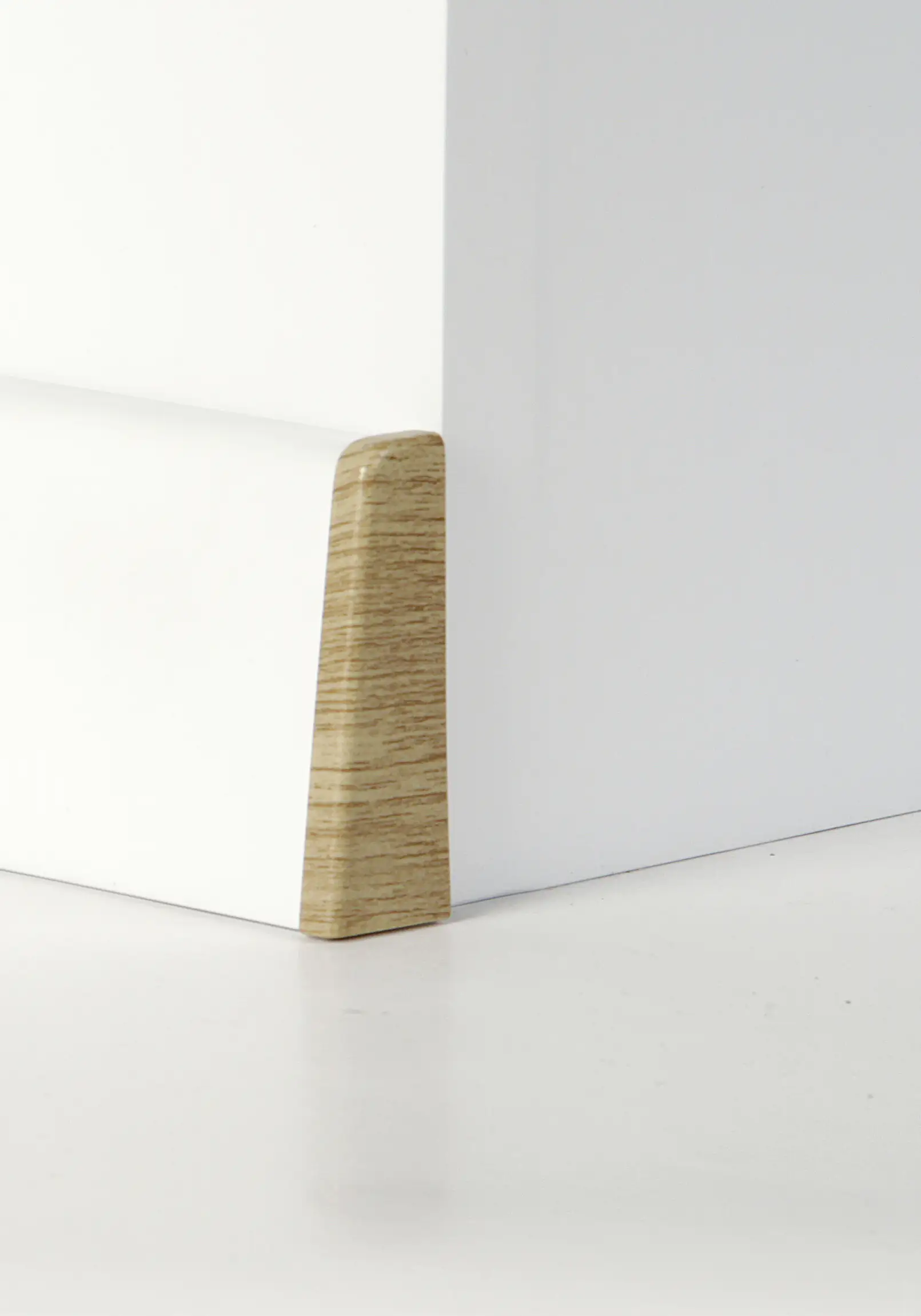 4003992383379_1058191 Classen Endkappen für Clip-Leiste foliert 19 x 58 mm Eiche hell Holzpore