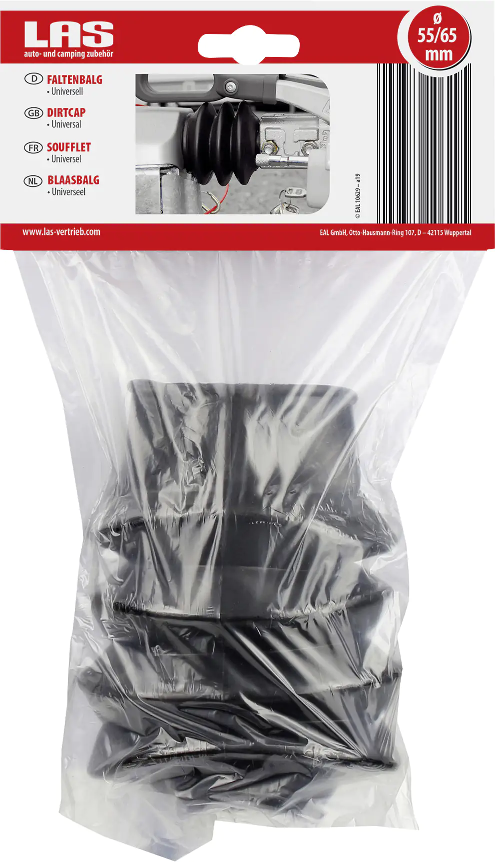 LAS Faltenbalg Ø ca. 55/65mm