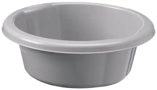 Sunware Schüssel Waterline 9 L silber 32 x 12 cm (L x B x H)