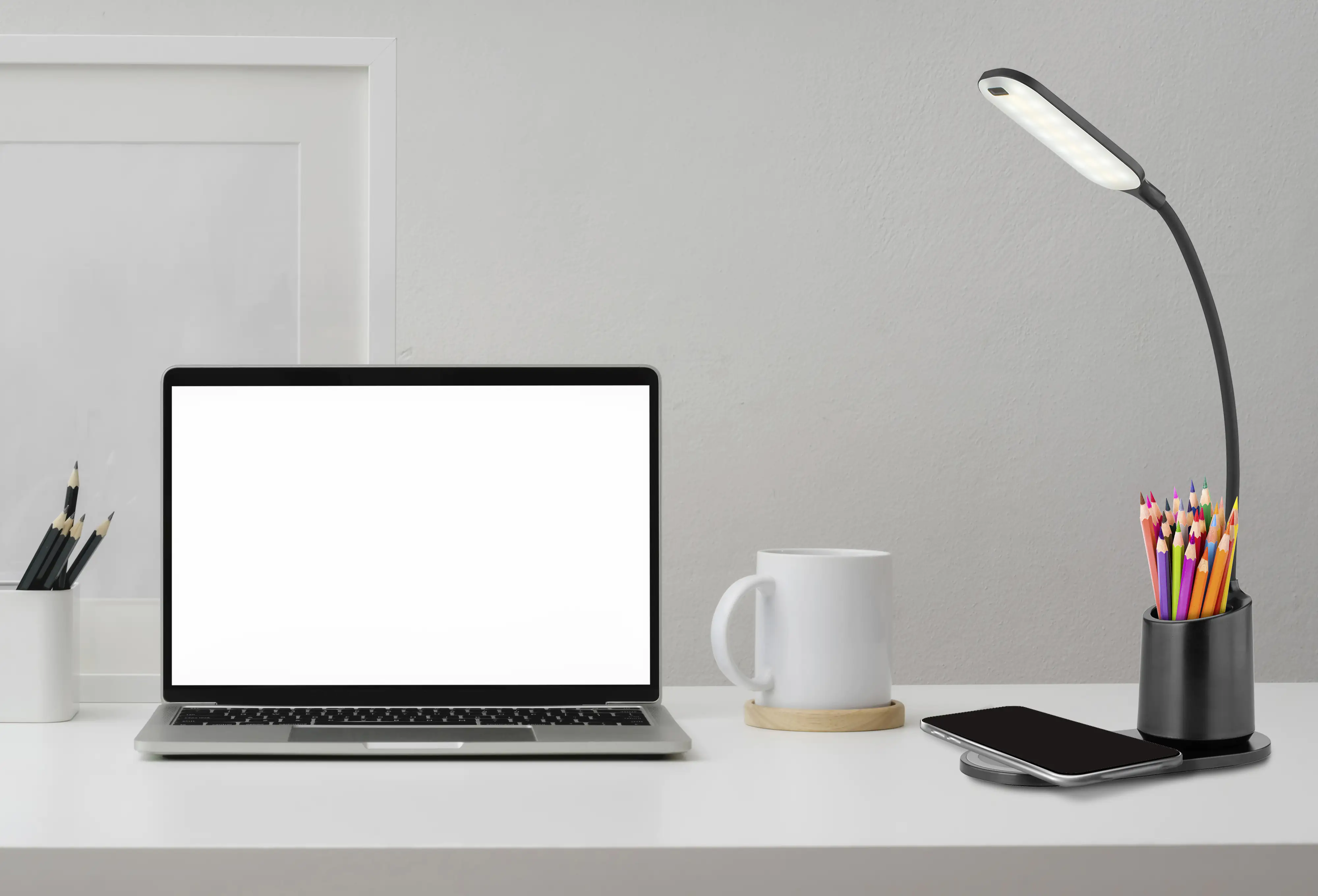 Globo LED CCT Tischleuchte Melli 34 x 8,5 cm warmweiß-kaltweiß