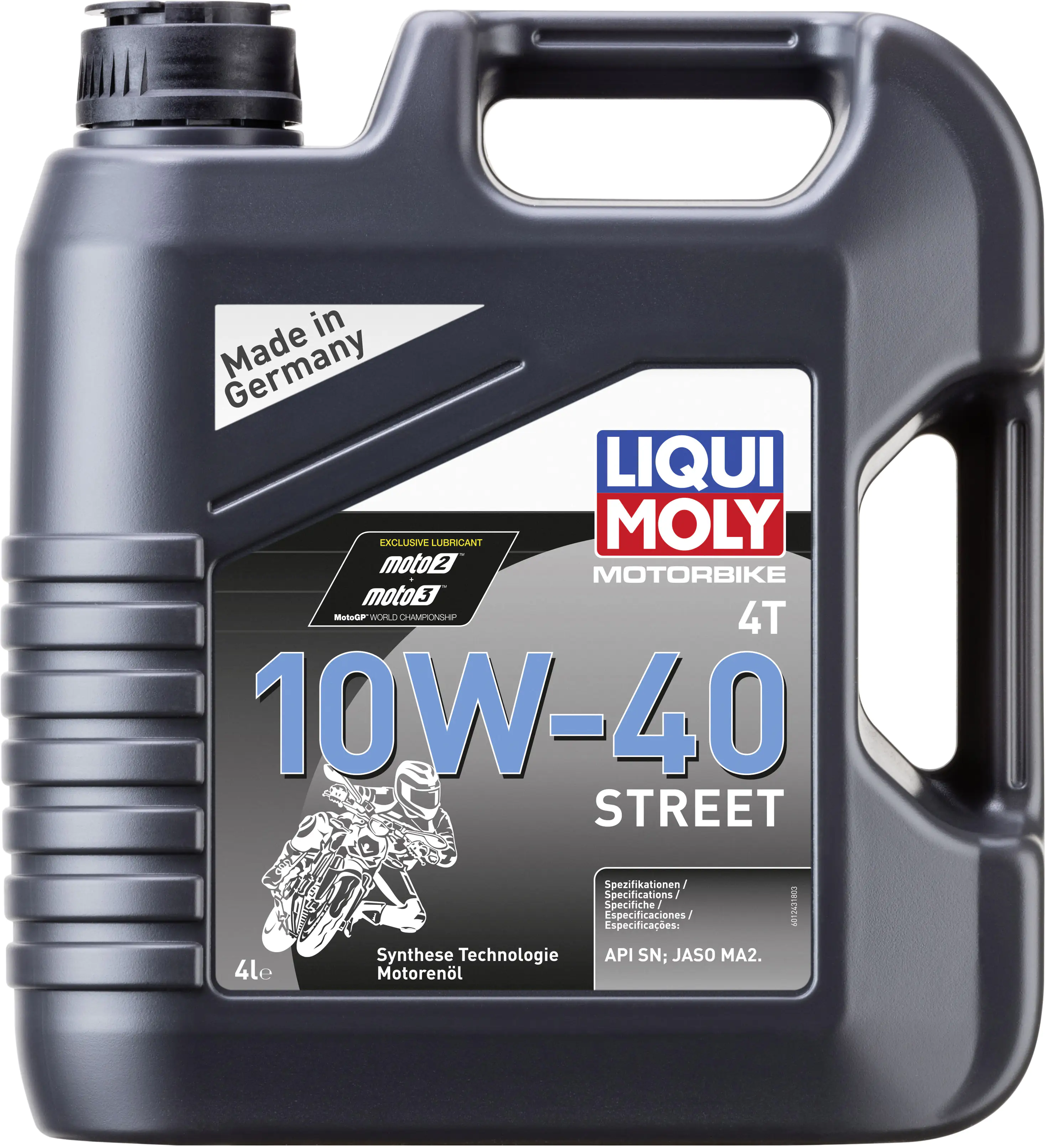 Liqui Moly 4-takt Motoröl 4T 10W-40 Street 4 L Liqui Moly 4-takt Motoröl 4T 10W-40 Street 4 L