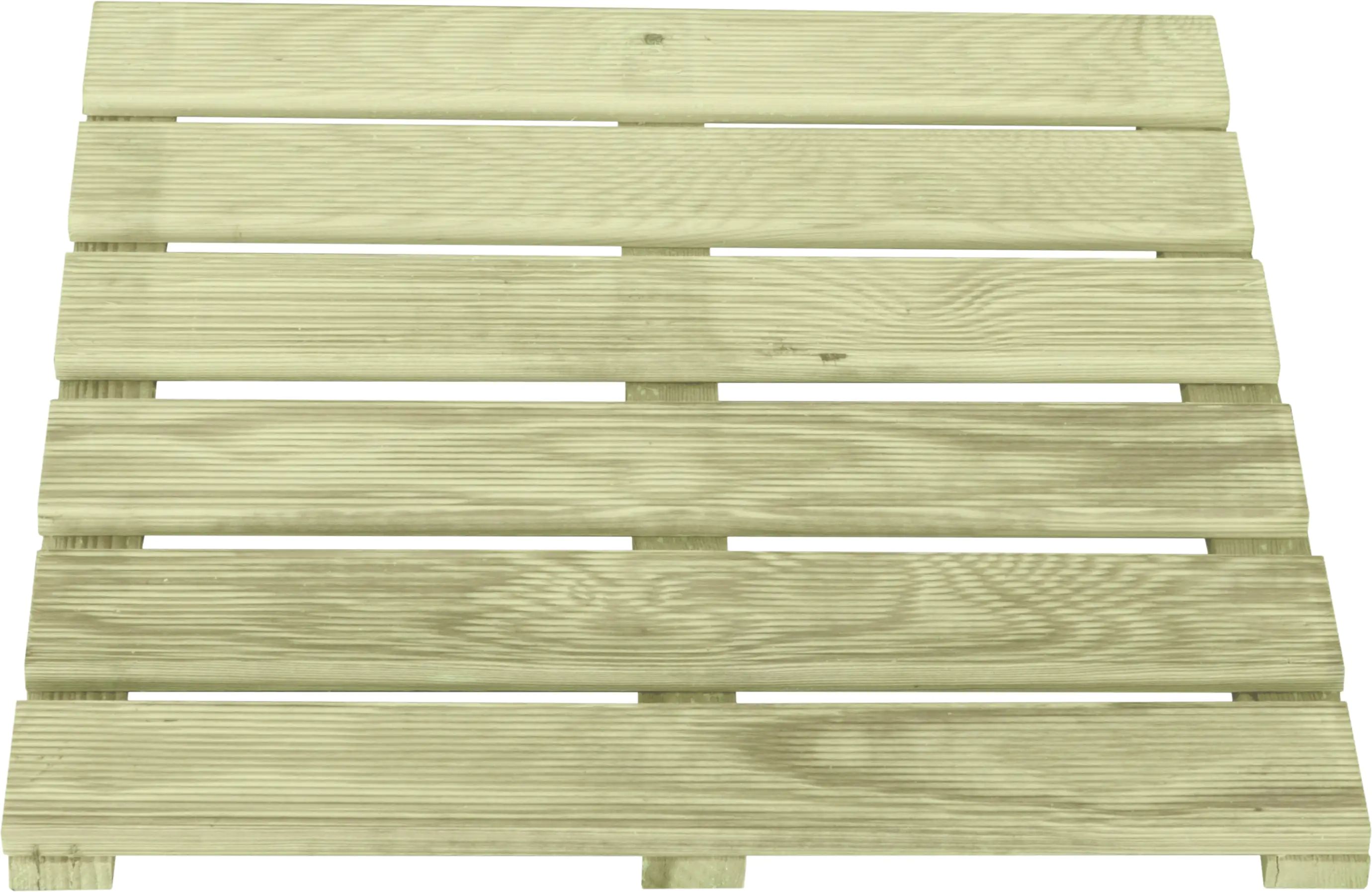 Holzfliese Kiefer kesseldruckimprägniert 40 x 40 x 2,4 cm 