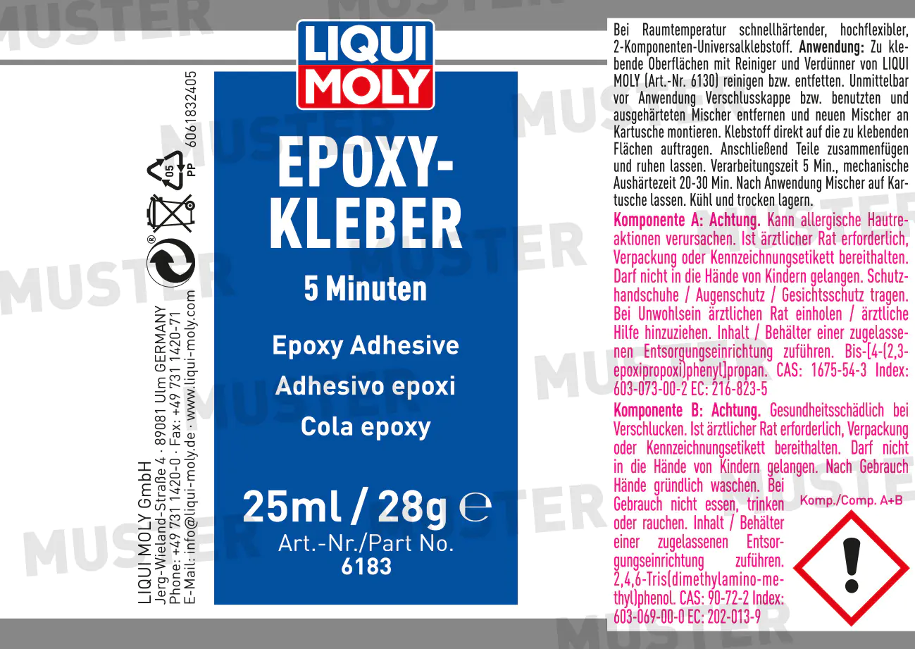 Liqui Moly Epoxy-Kleber 25 ml