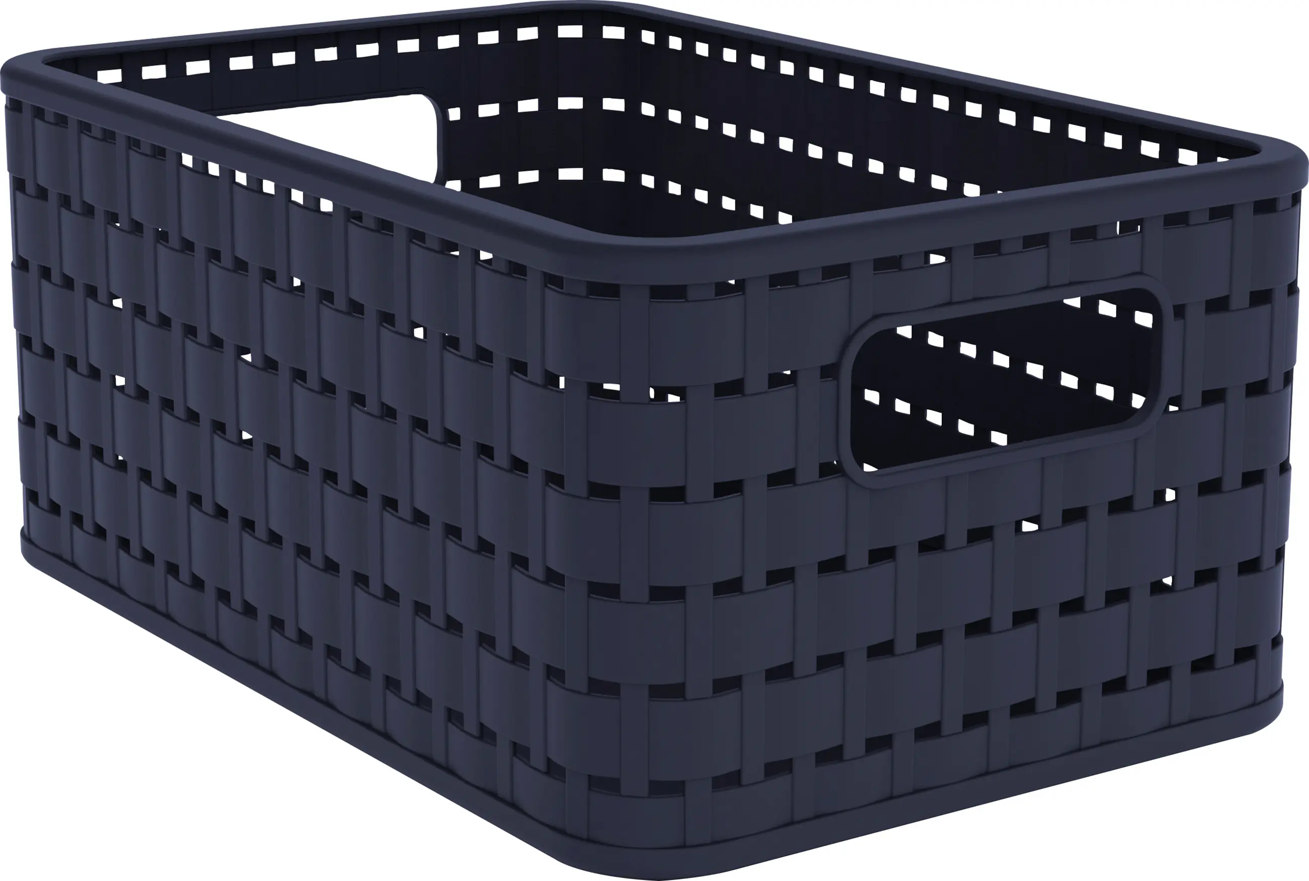 Rotho Korb Country A5, 6 L midnight blau