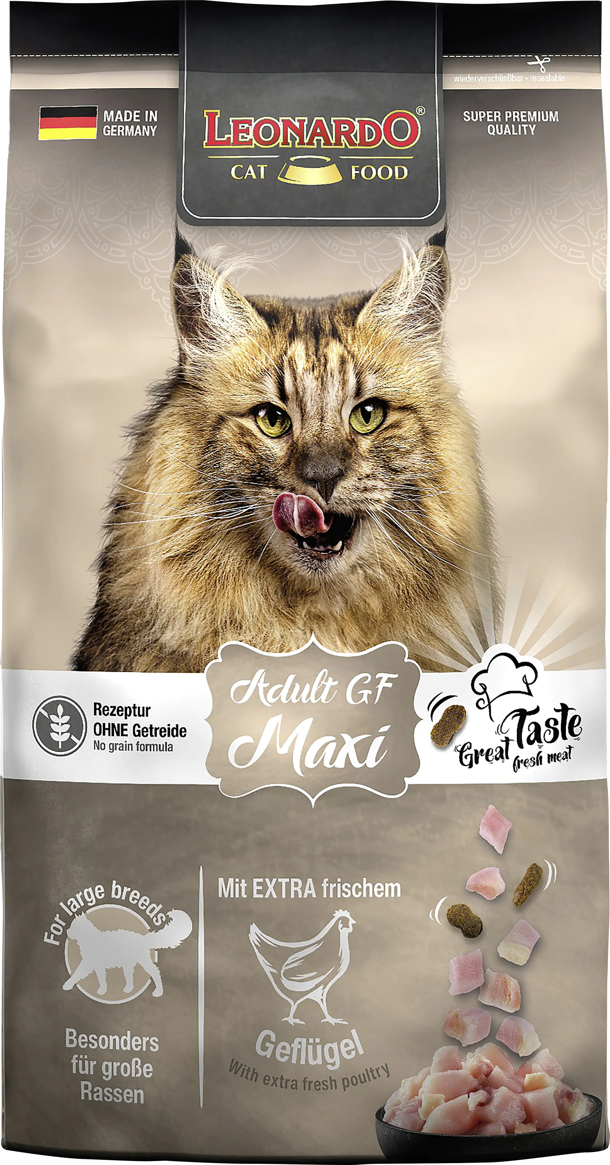 Leonardo Katzentrockenfutter  Leo Ad GF Maxi 1,8 kg Leonardo Katzentrockenfutter  Leo Ad GF Maxi 1,8 kg