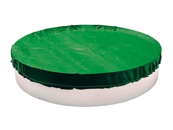 9008748363204 Steinbach Winterabdeckplane für Rundbecken Ø 4,60 m grün