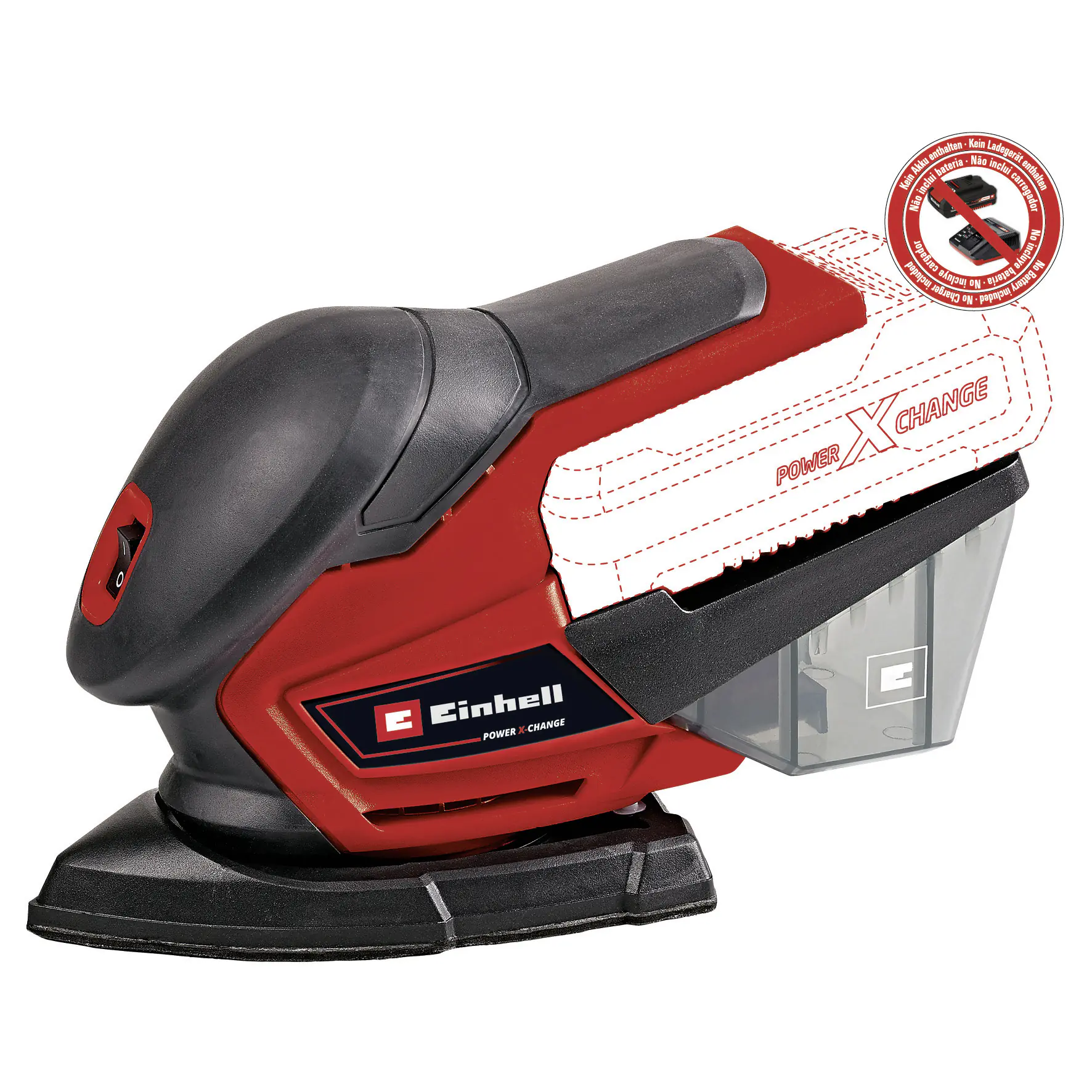 Einhell Akku-Multischleifer TE-OS 18/150 Li Solo 18 V Einhell Akku-Multischleifer TE-OS 18/150 Li Solo 18 V