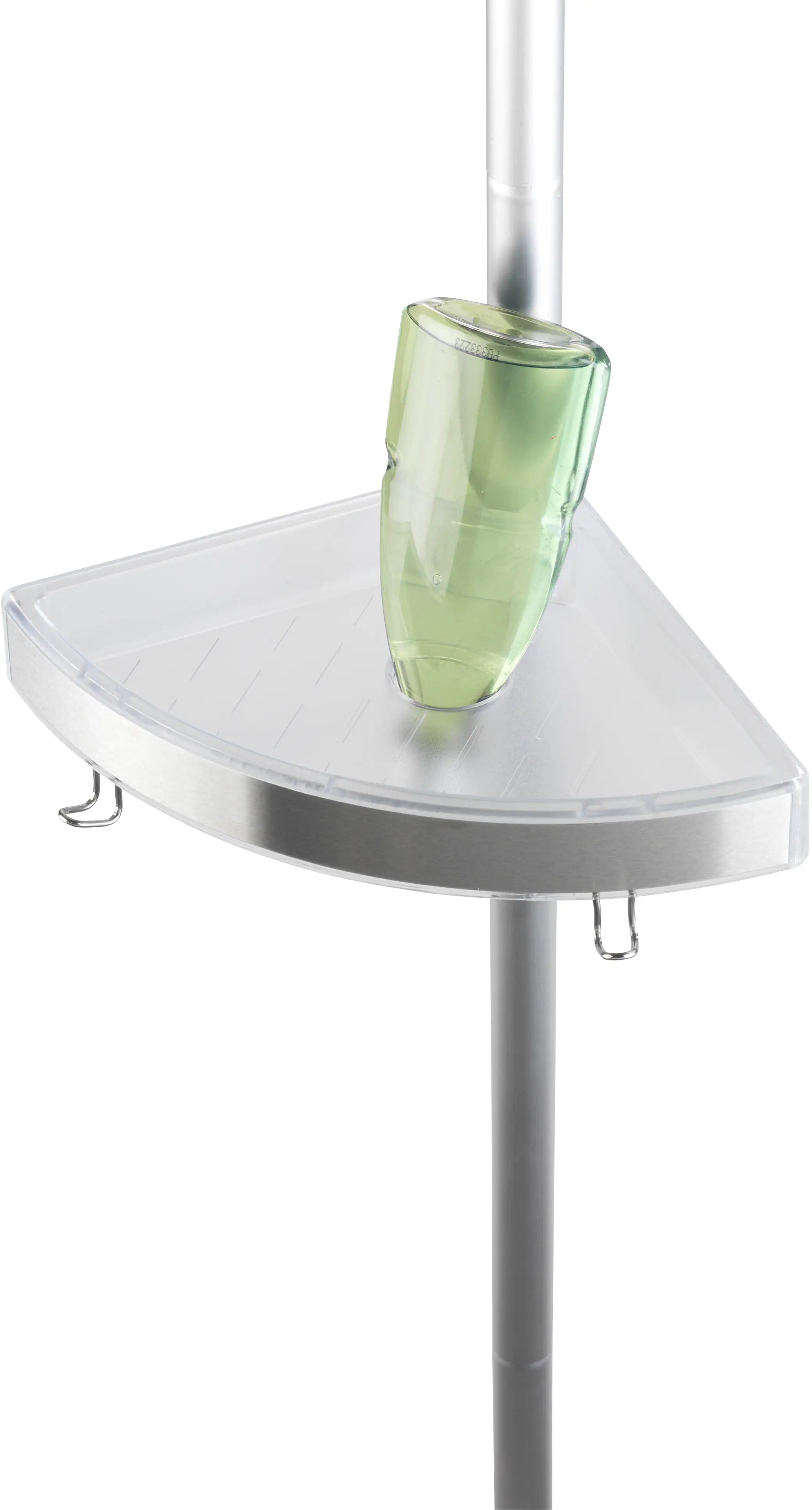 4008838203491_2667500 Wenko Teleskop Duschecke Premium Aluminium, chrom, 3 Ablagen