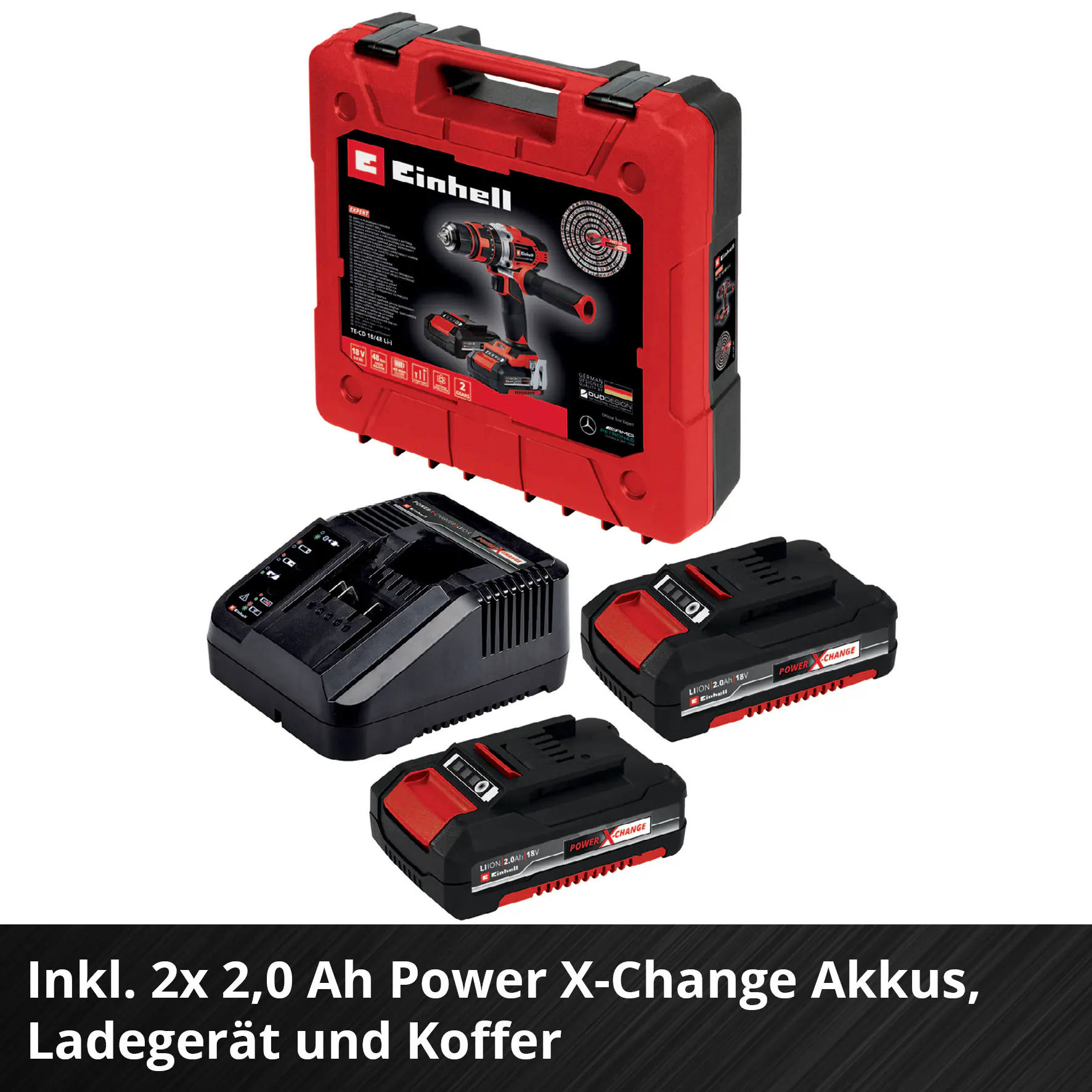 Einhell Expert Akku-Schlagbohrschrauber TE-CD 18/48 Li-i Einhell Expert Akku-Schlagbohrschrauber TE-CD 18/48 Li-i