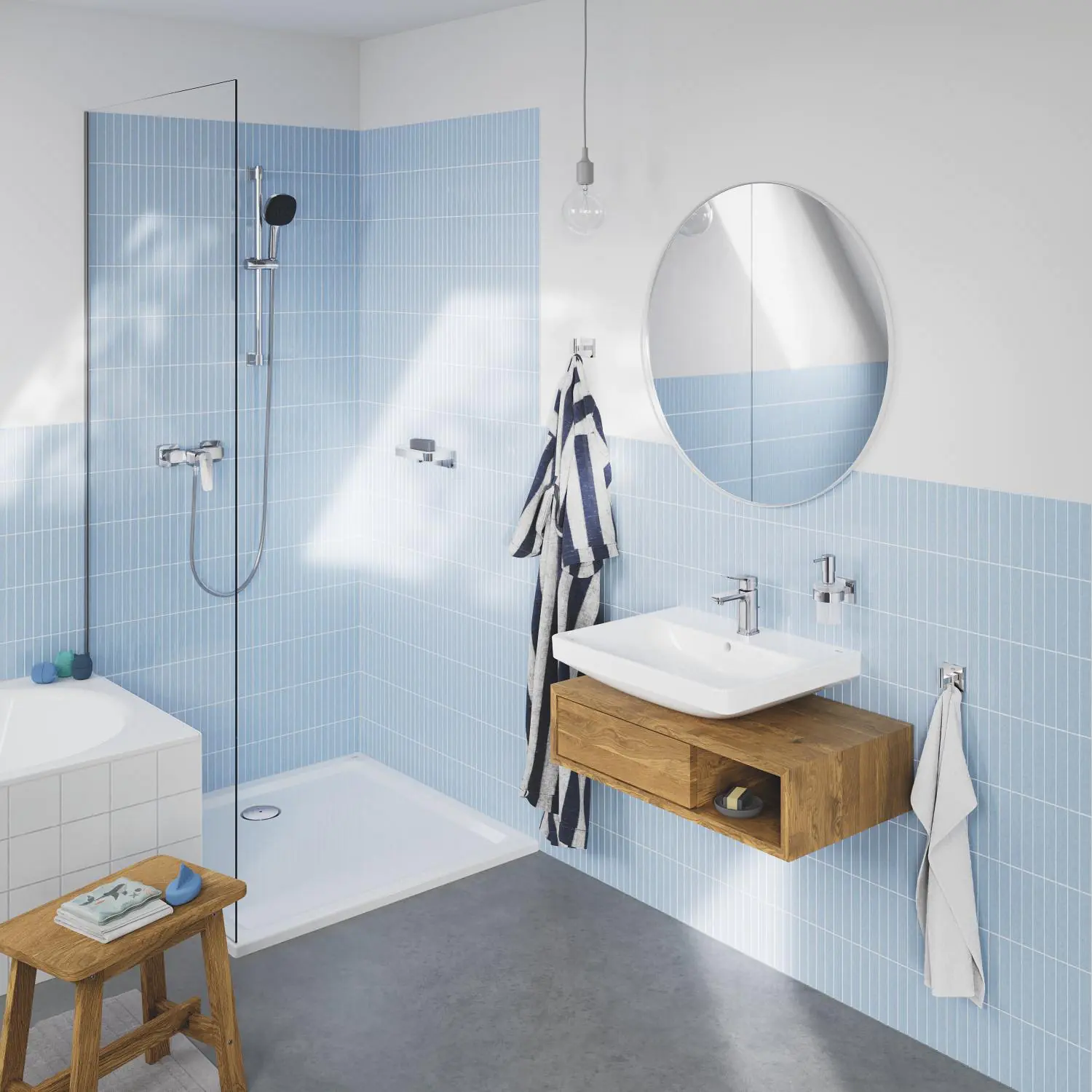 Grohe Quickfix Waschtischarmatur Dice S verchromt Grohe Quickfix Waschtischarmatur Dice S verchromt