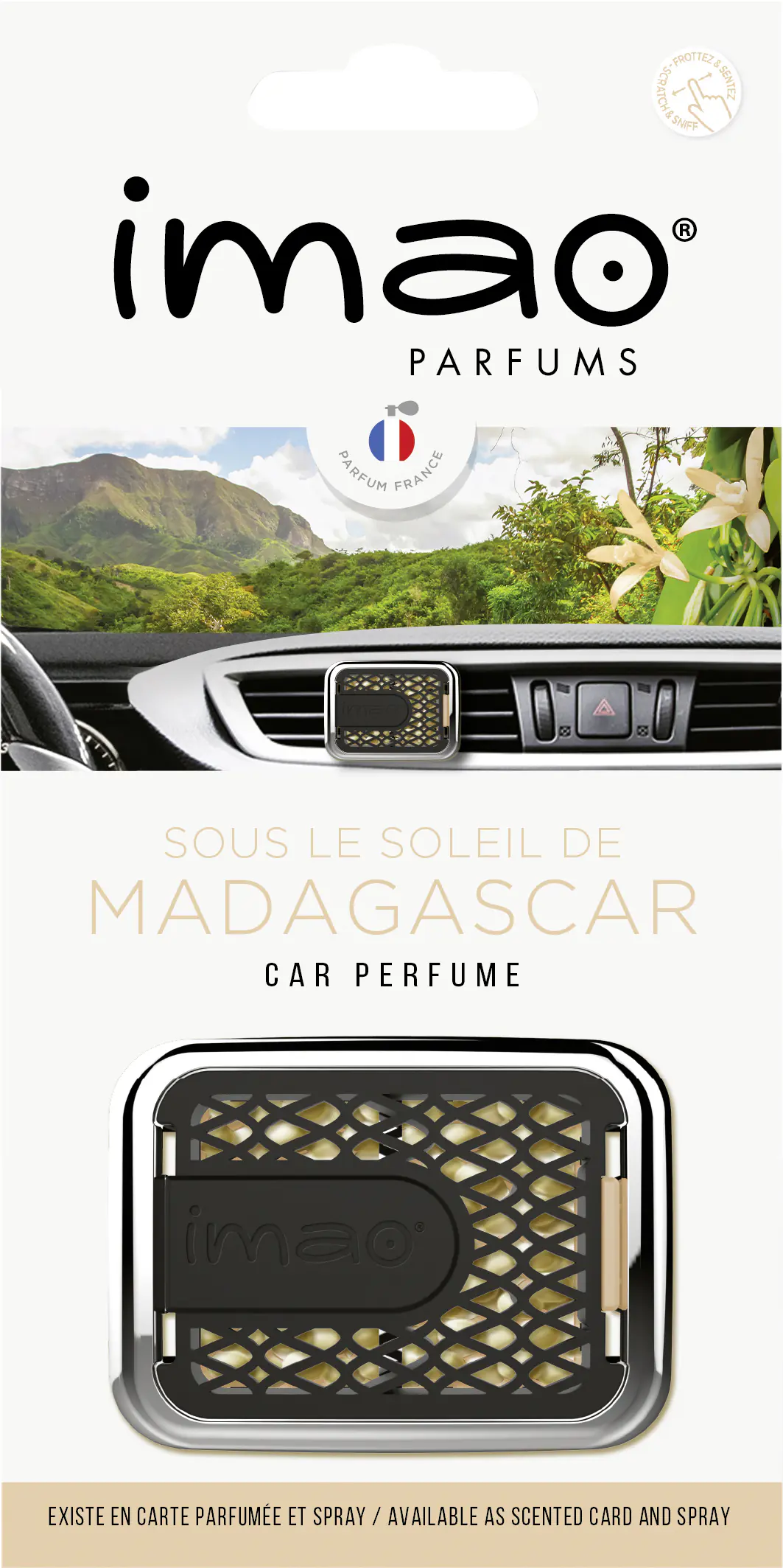 airflair Lufterfrischer Clip Imao Diffuser Sous le soleil de Madagascar