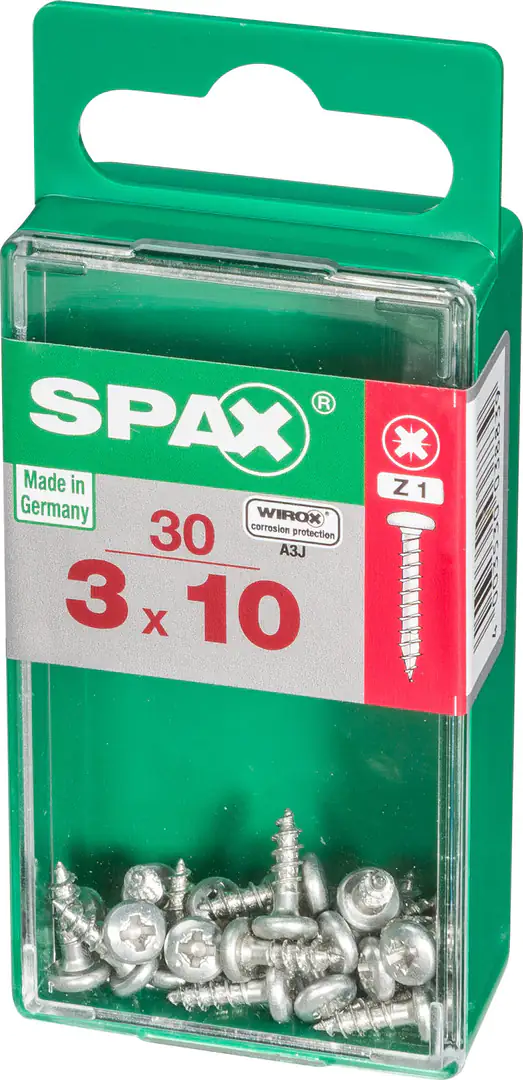 Spax Universalschrauben 3.0 x 10 mm TX 10 - 30 Stk.