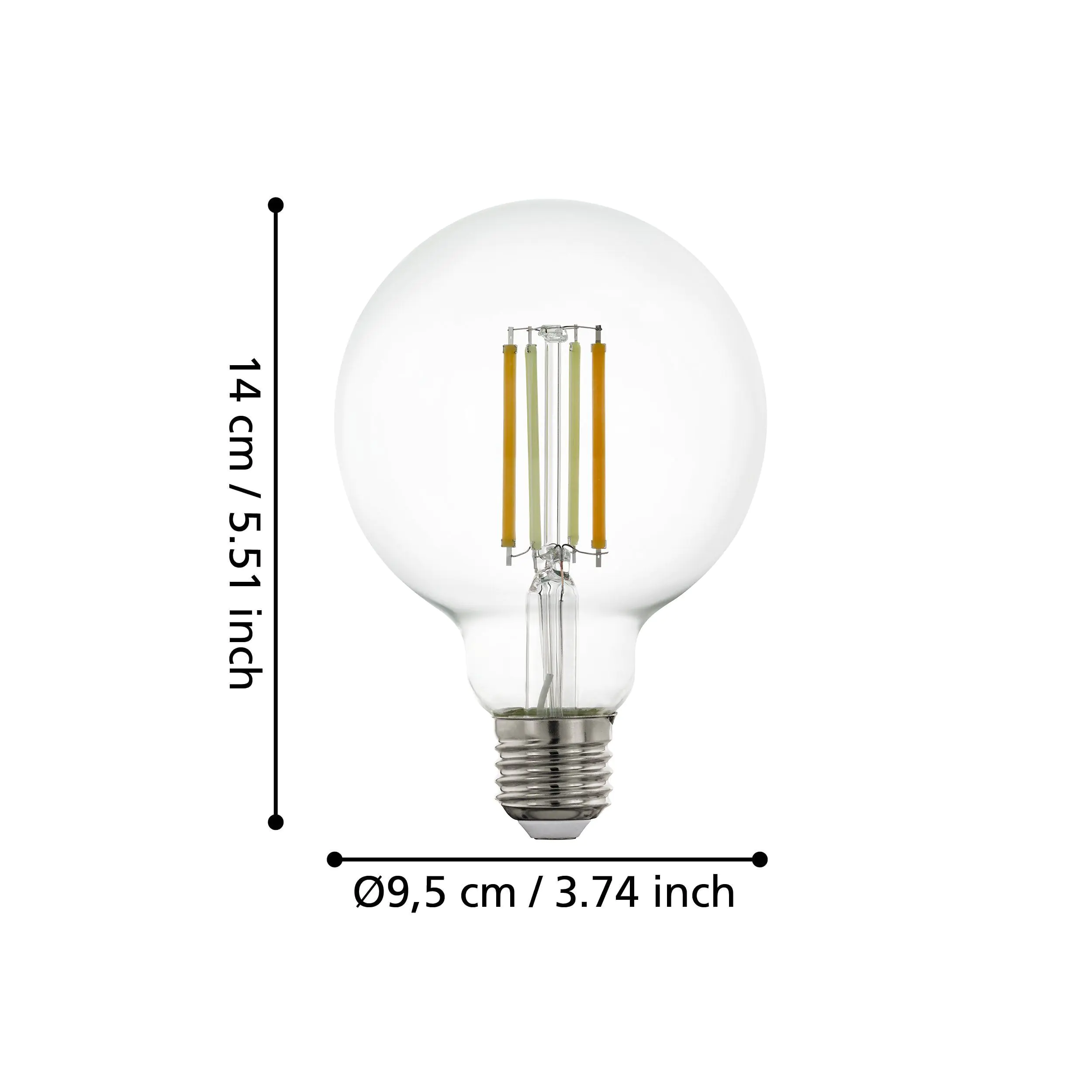 Eglo Connect LED Leuchtmittel-Z G95 Globeform E27-6W Smart Home connect.Z Eglo Connect LED Leuchtmittel-Z G95 Globeform E27-6W Smart Home connect.Z
