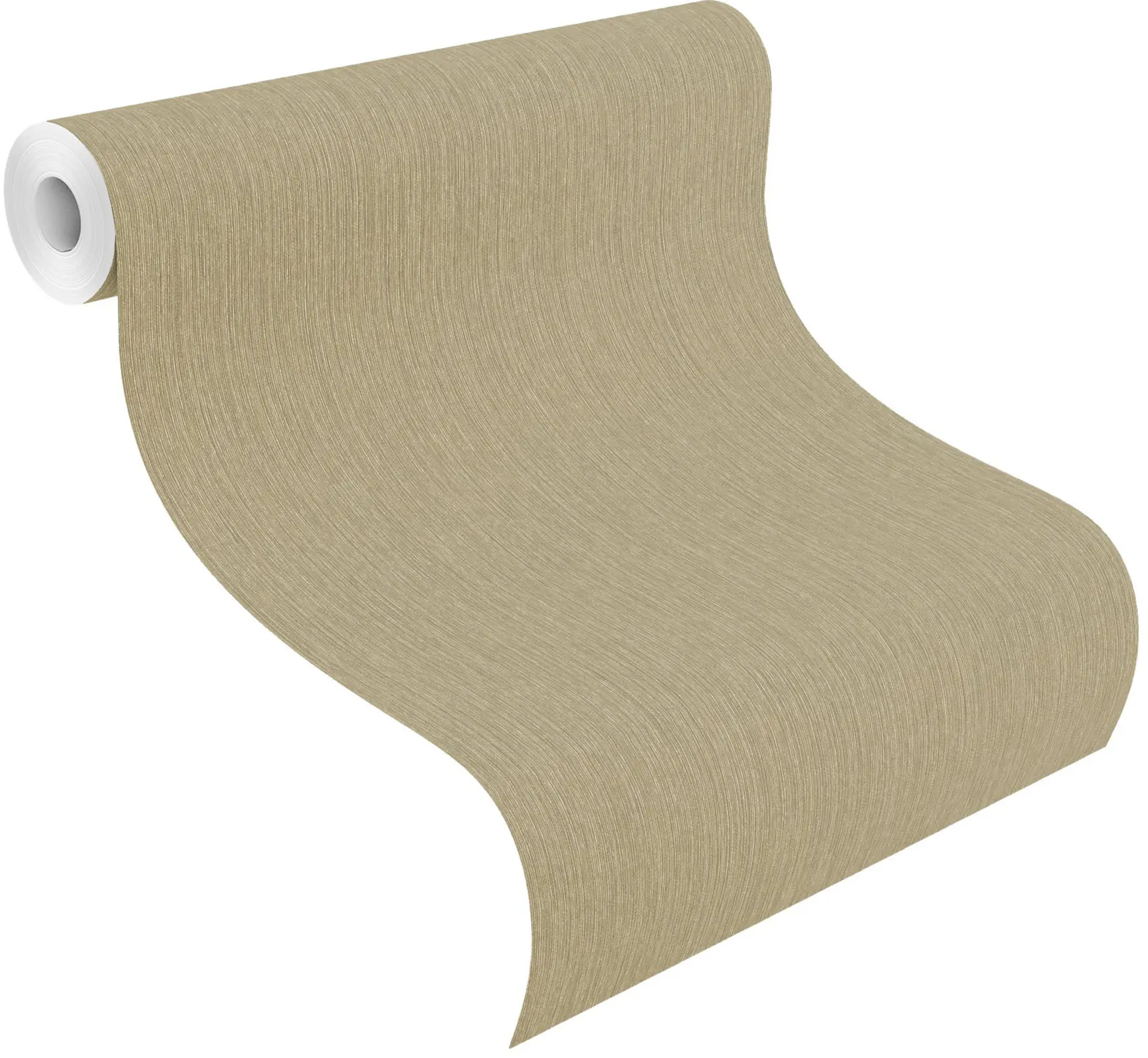 Rasch Vliestapete 537703 Gold-Mattgold Uni 10,05 m x 0,53 m