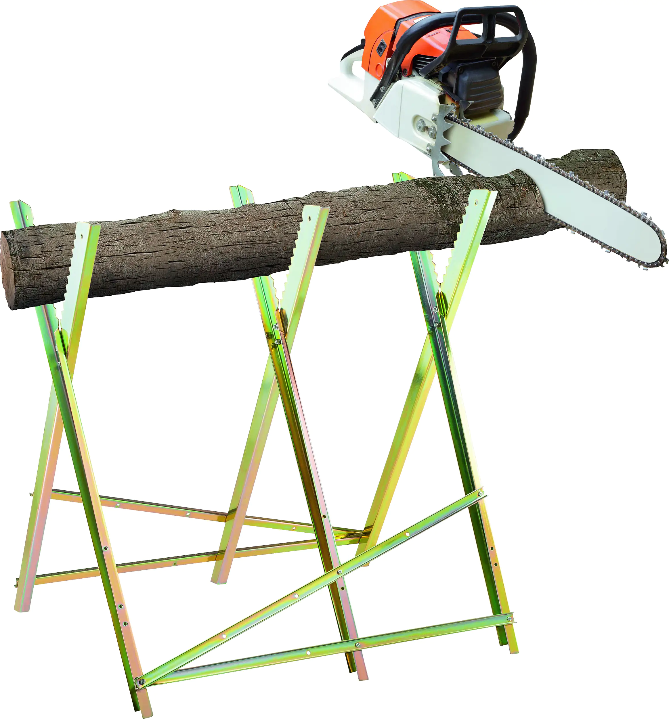 TrendLine Metall-Sägebock bis 150 kg 80 x 85 cm