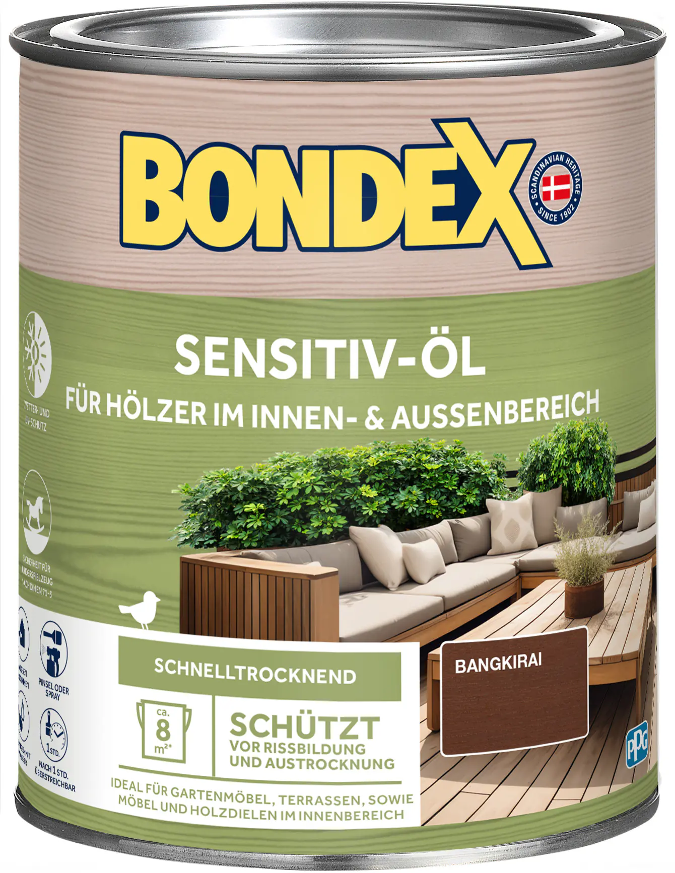 Bondex Wetterschutzöl 750 ml bangkirai