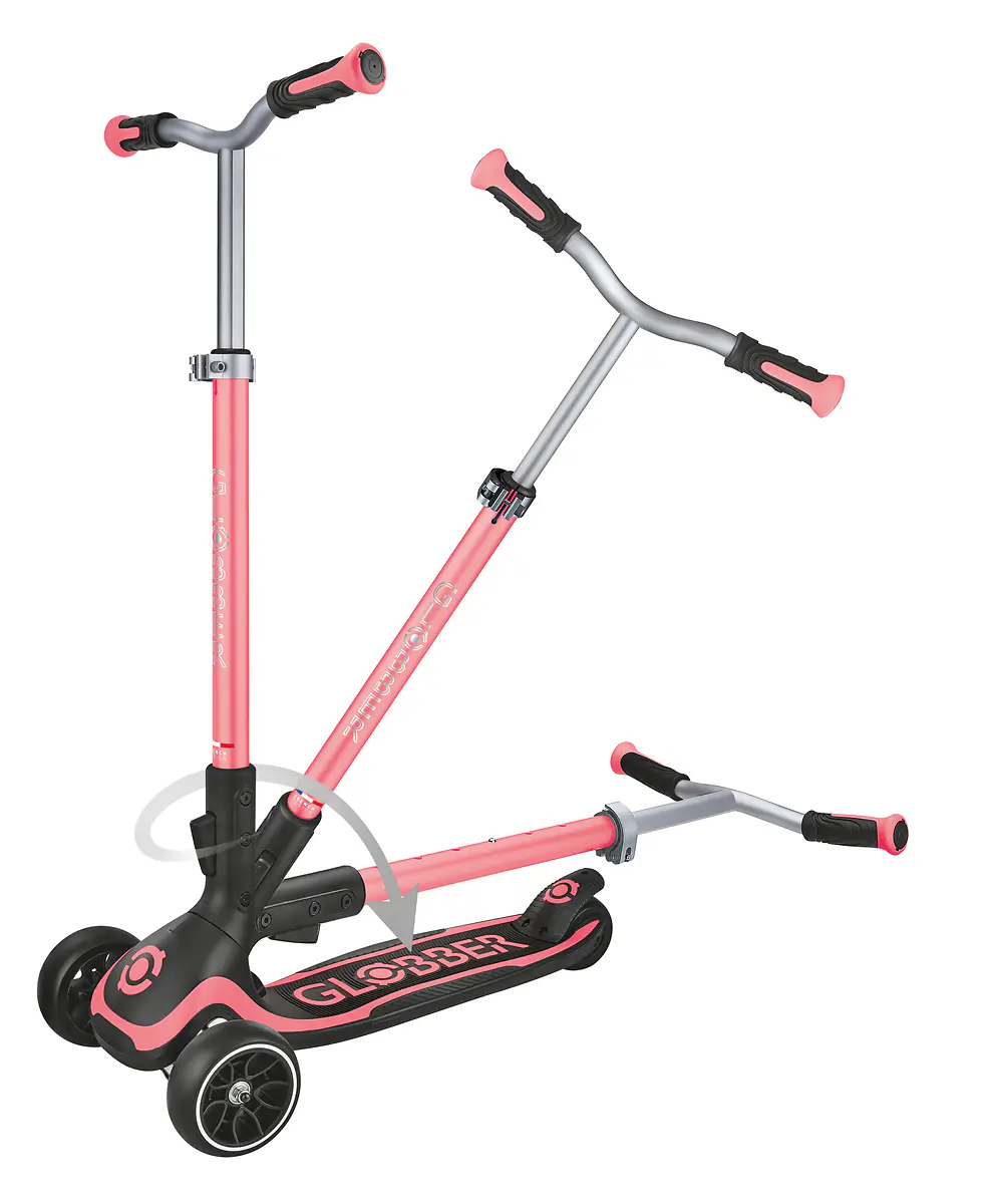 Globber Scooter für Kinder Ultimum coral/pink