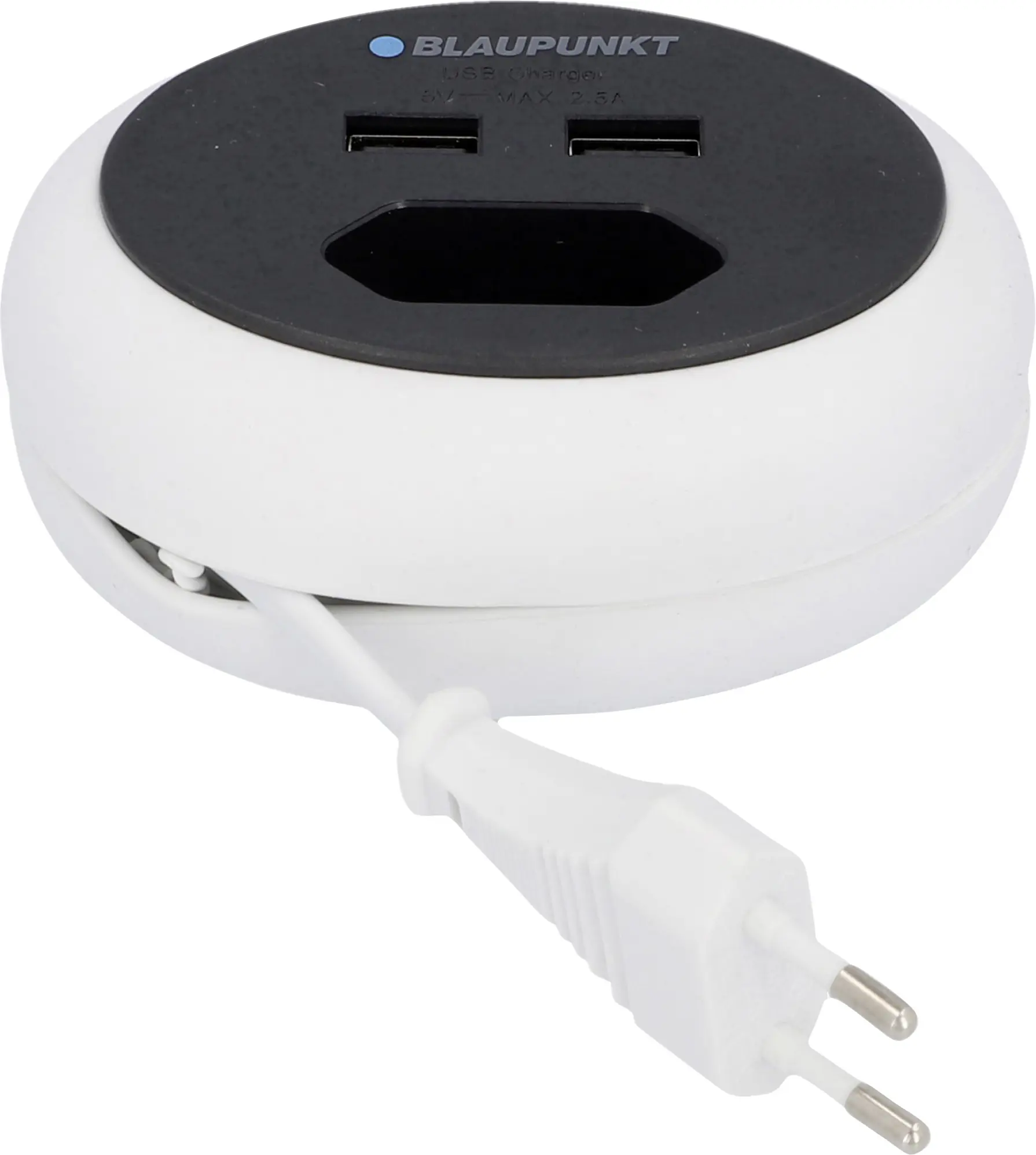 Blaupunkt Steckdosenleiste 1-fach 1,2m für Außen, mit 2x USB mini