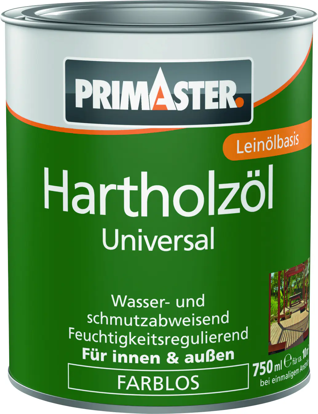 Primaster Hartholzöl Universal 750 ml farblos