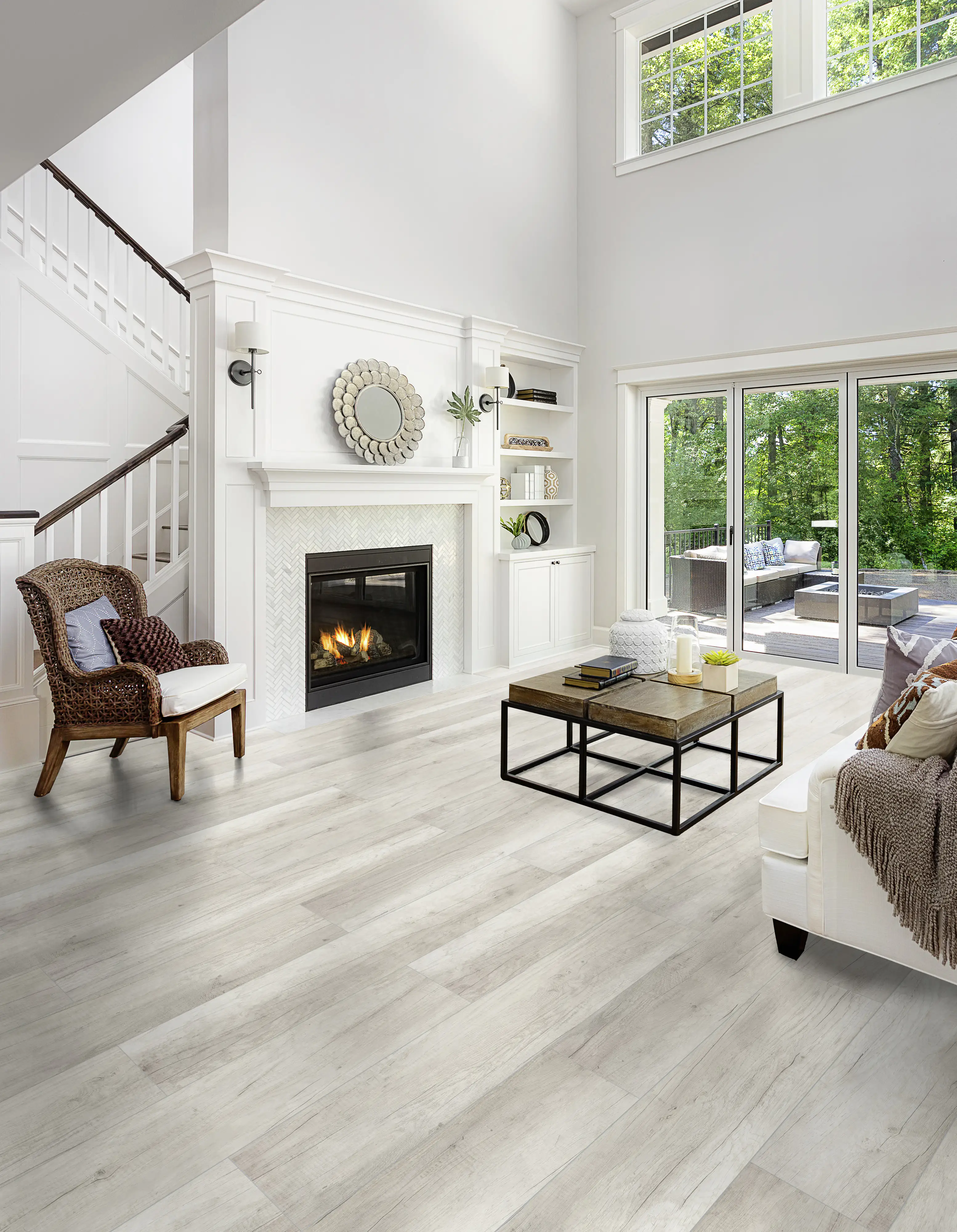4003992549409_2071351 Classen Laminat Megaloc Aquaprotect 128,5 x 19,2 cm 8 mm Oak light grey