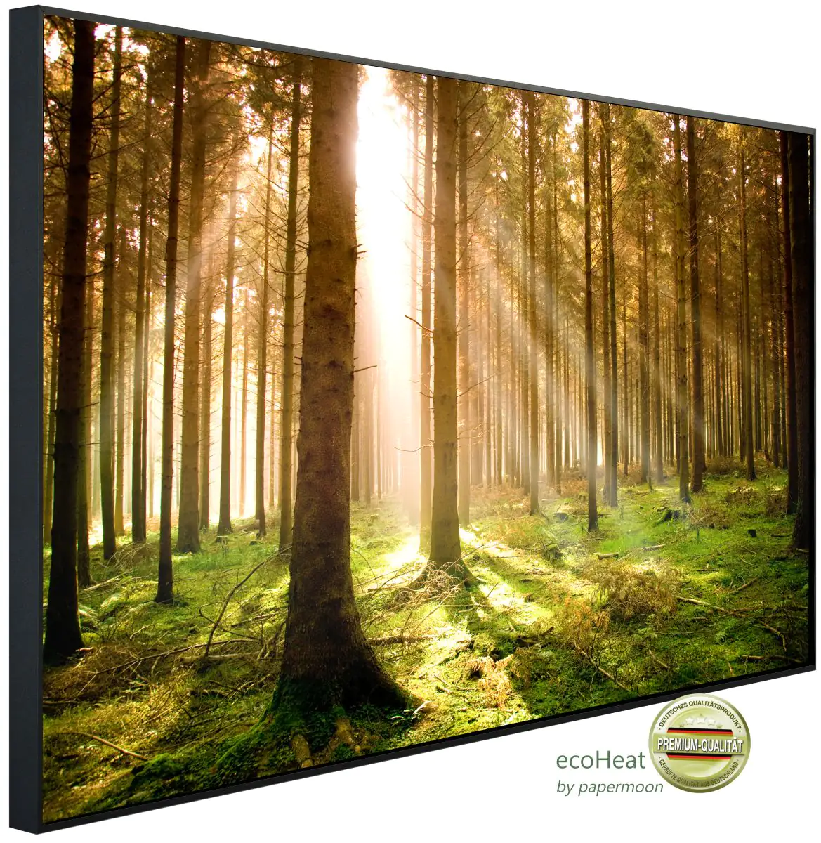 papermoon Infrarotheizkörper EcoHeat 60X100 cm 800 Watt, Autumn Pine Forest