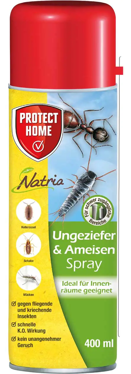 Protect Home Natria Ungeziefer & Ameisen Spray 400 ml Protect Home Natria Ungeziefer & Ameisen Spray 400 ml