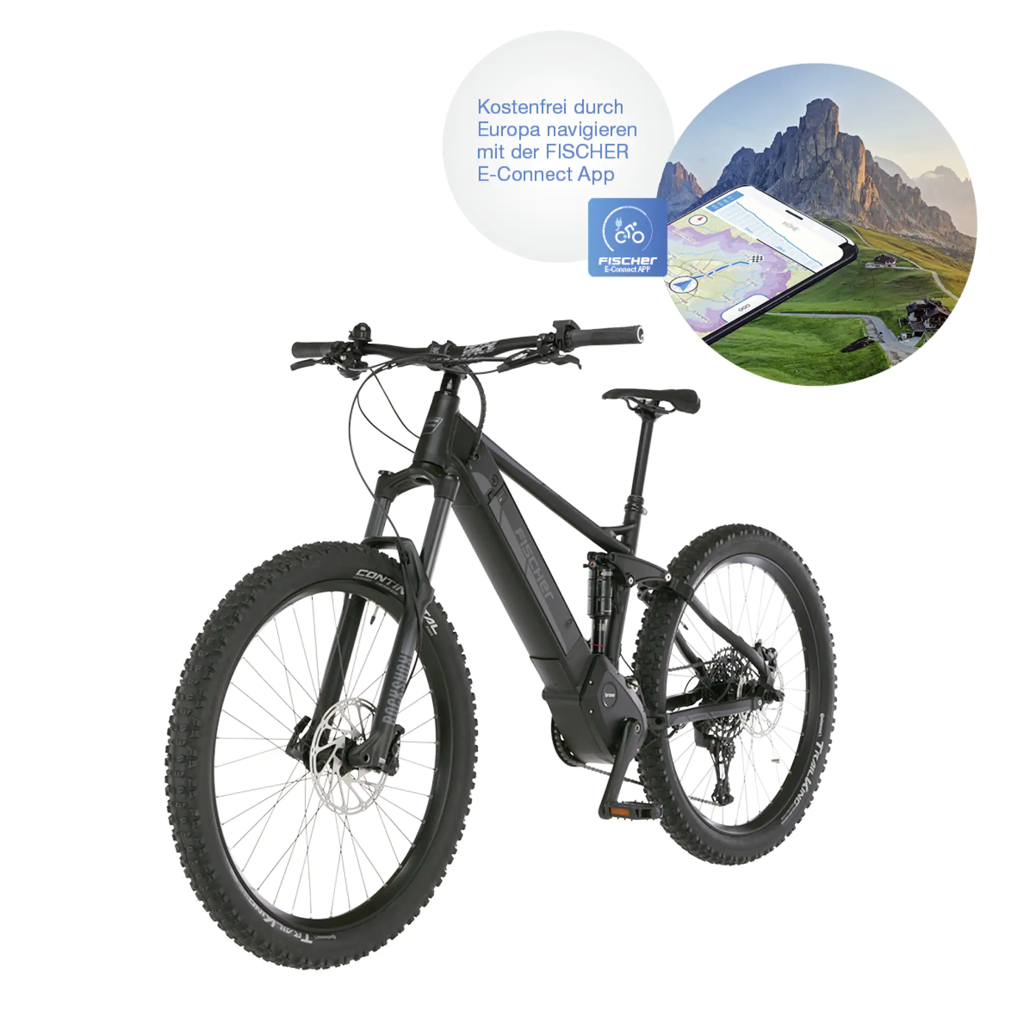 Fischer E-Bike MTB Montis 6.0i Fully 27,5 Zoll 12-Gang 504 Wh schwarz 62525 Fischer E-Bike MTB Montis 6.0i Fully 27,5 Zoll 12-Gang 504 Wh schwarz 62525