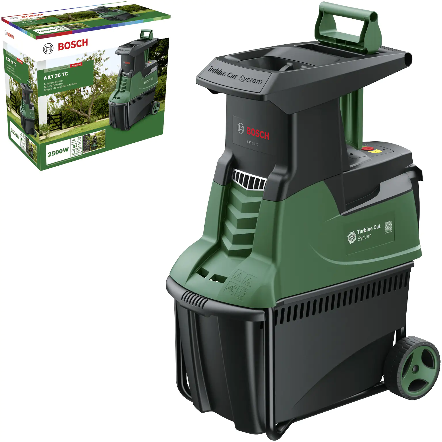 Bosch Häcksler AXT 25 TC 2500 Watt Bosch Häcksler AXT 25 TC 2500 Watt