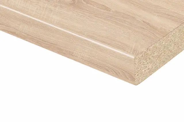 Kaindl Arbeitsplatte 260 x 60 cm, 28 mm, sonoma eiche