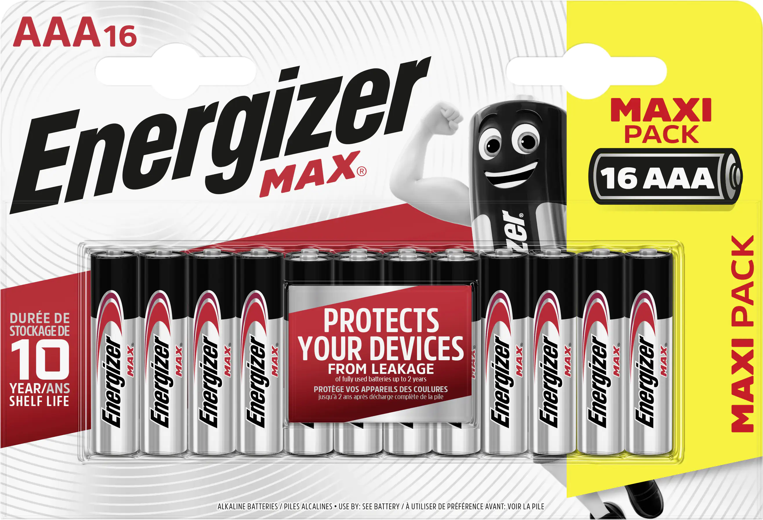 7638900426984_1893881 Energizer Max Alkaline Batterie Micro AAA 1,5V, 16er Pack