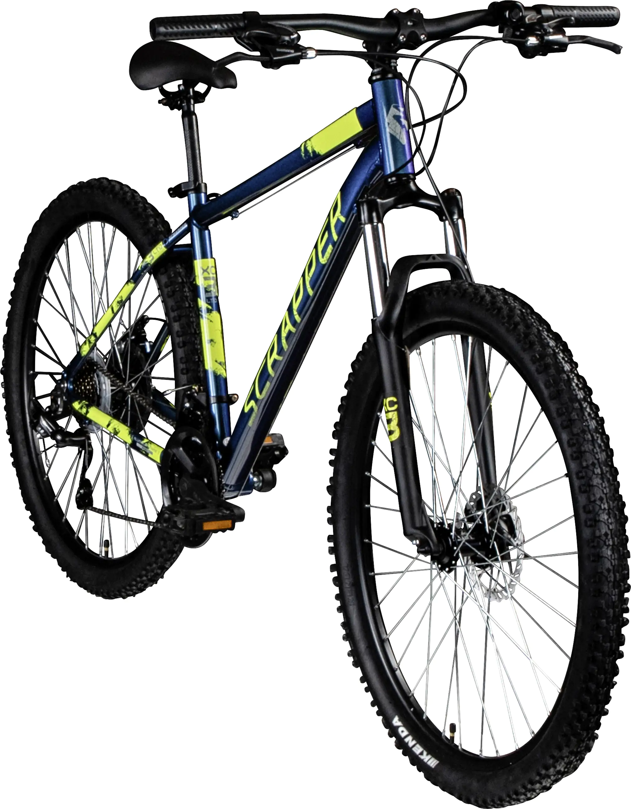 Scrapper Mountainbike XC 3.1 LTD XL 27,5 Zoll RH 55cm 21-Gang blau gelb