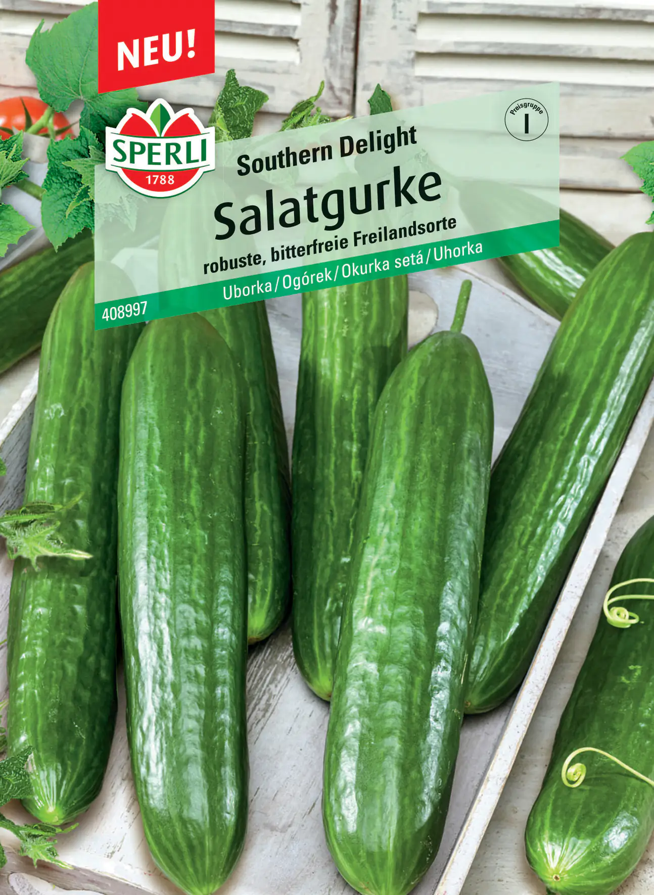 Sperli Salatgurke Southern Delight F1 Sperli Salatgurke Southern Delight F1