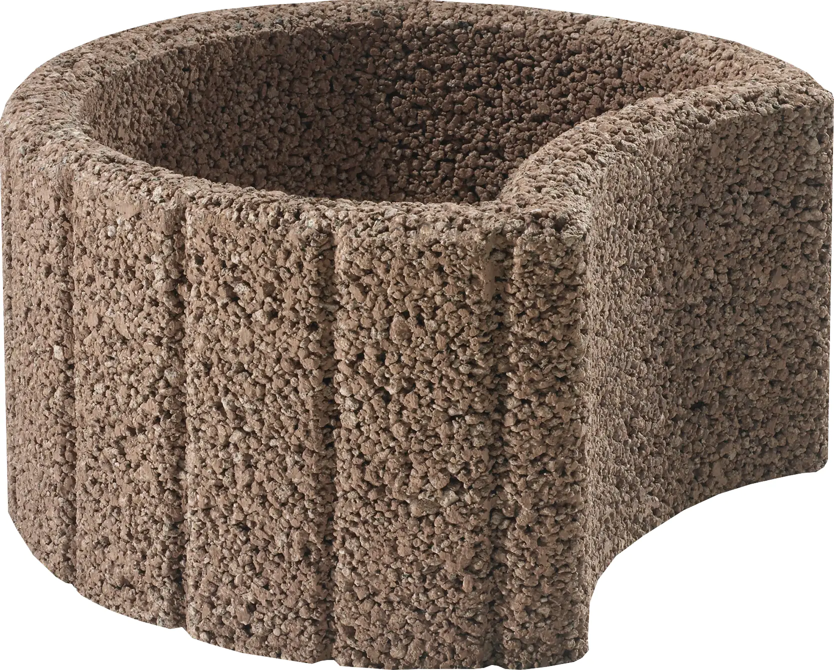 Kann Pflanzstein Groß 48 x 38 x 25 cm braun Kann Pflanzstein Groß 48 x 38 x 25 cm braun