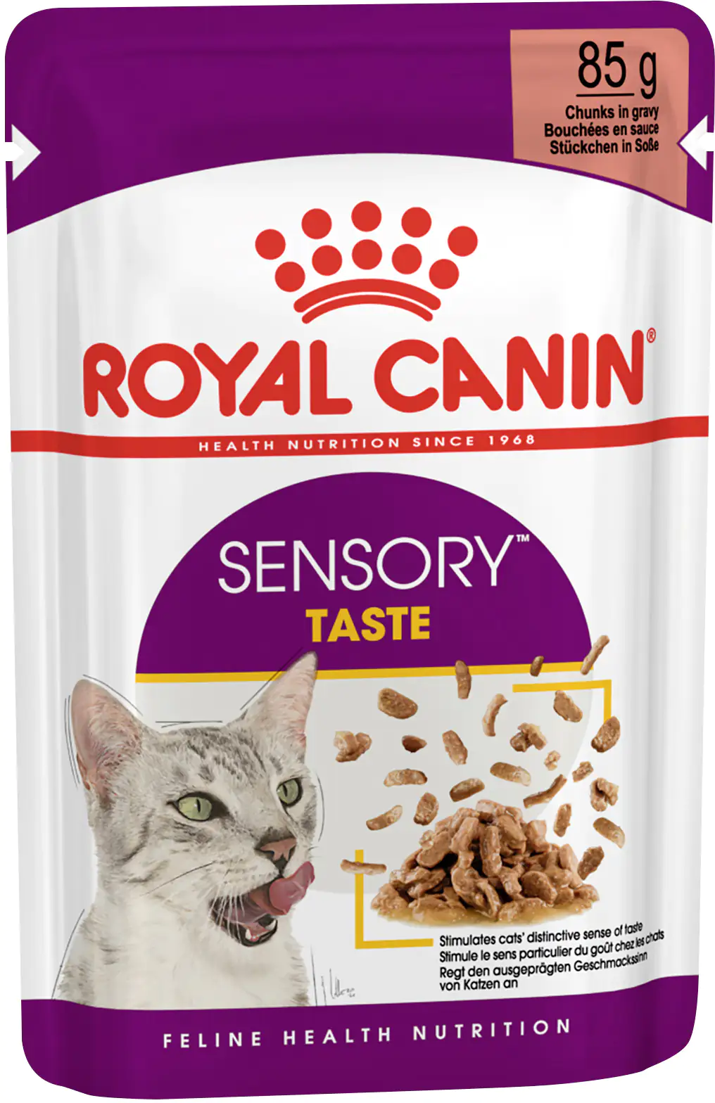 Royal Canin Sensory Taste Nassfutter in Soße für wählerische Katzen 85 g