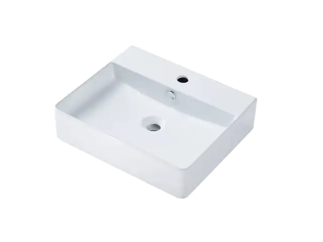 Primaster Keramikwaschbecken 50 cm Prag weiß glänzend