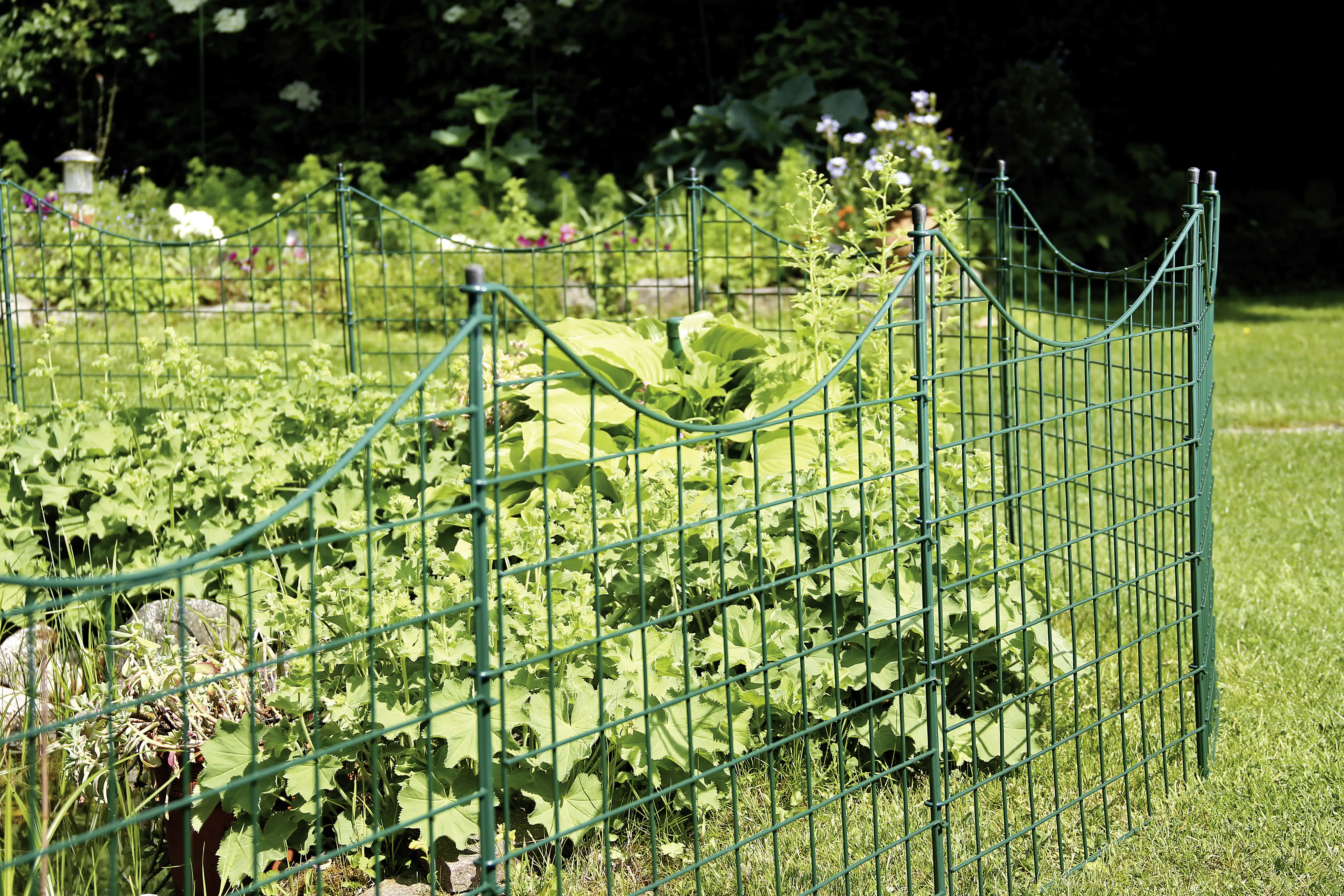 Alberts Teich-Zaunfeld Bogen mittig unten 77,7 x 66,5 cm grün Alberts Teich-Zaunfeld Bogen mittig unten 77,7 x 66,5 cm grün