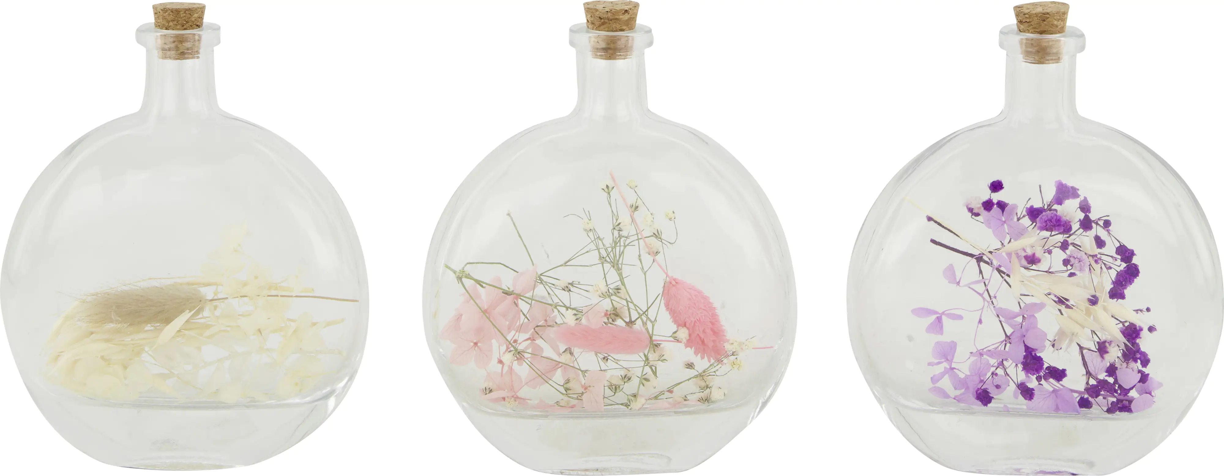 Dijk Flasche Trockenblumen 13 x 4 x 15,5 cm Dijk Flasche Trockenblumen 13 x 4 x 15,5 cm